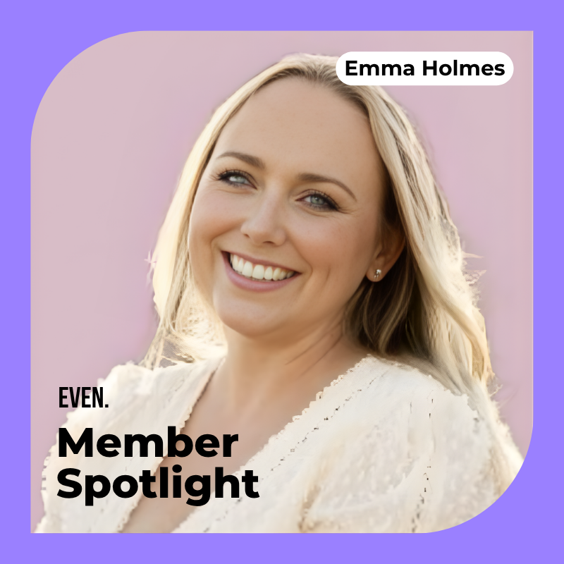 Emma, EVEN member and capability and learning professional, sharing her career clarity story