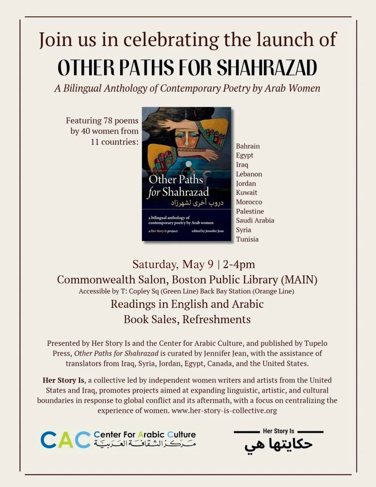 Other Paths for Shahrazad Book Launch
