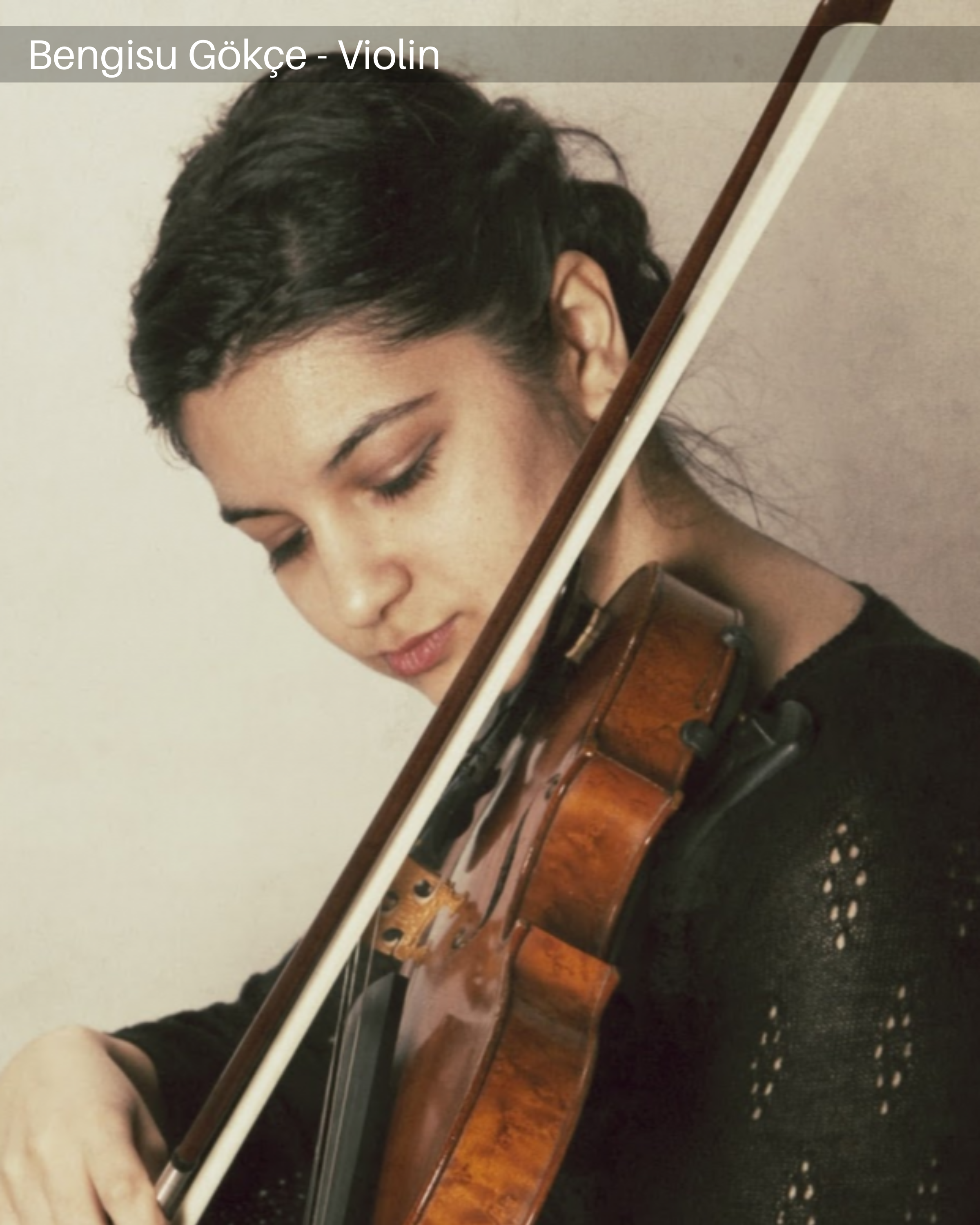 Bengisu Gökçe - Violin