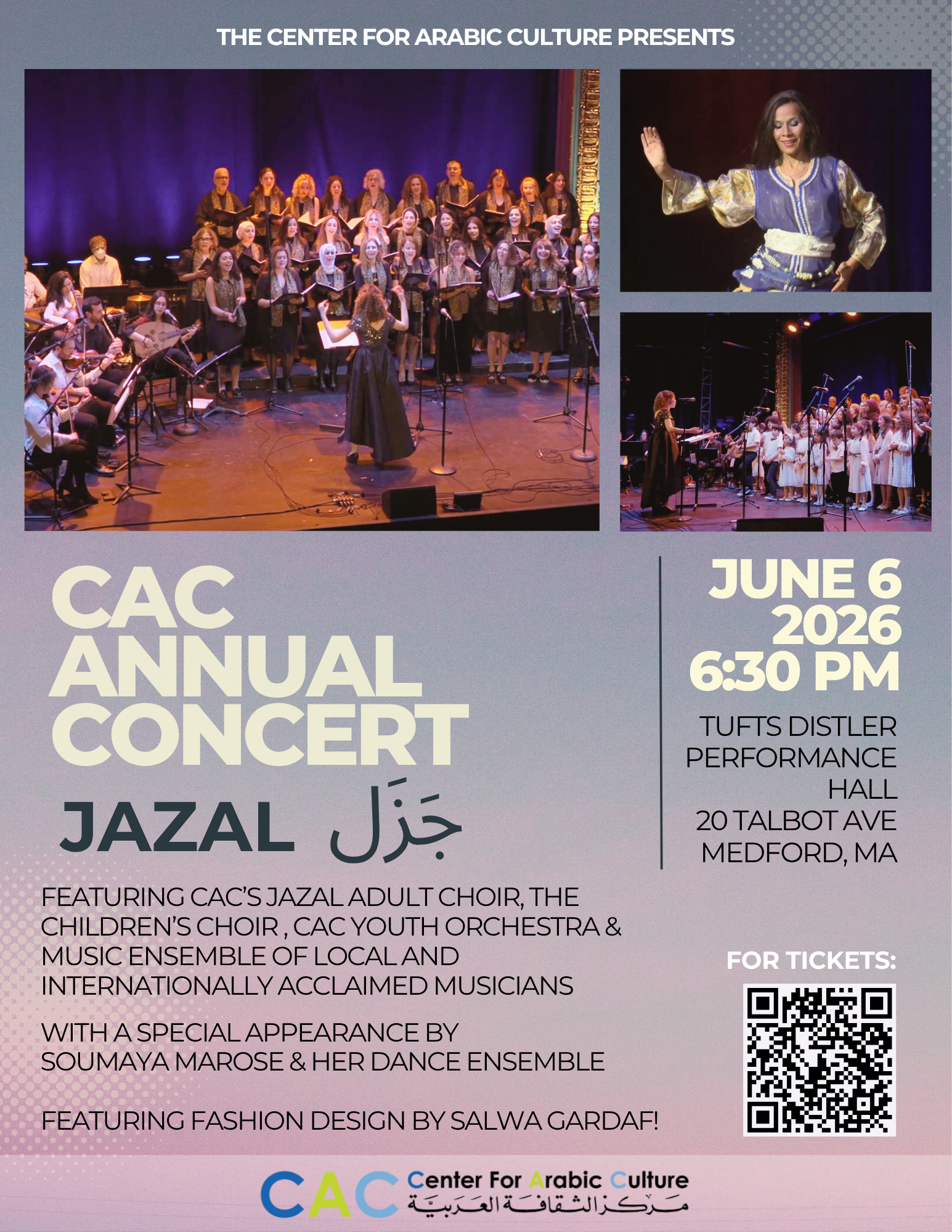 CAC Annual Concert 2026: "JAZAL - جزل"