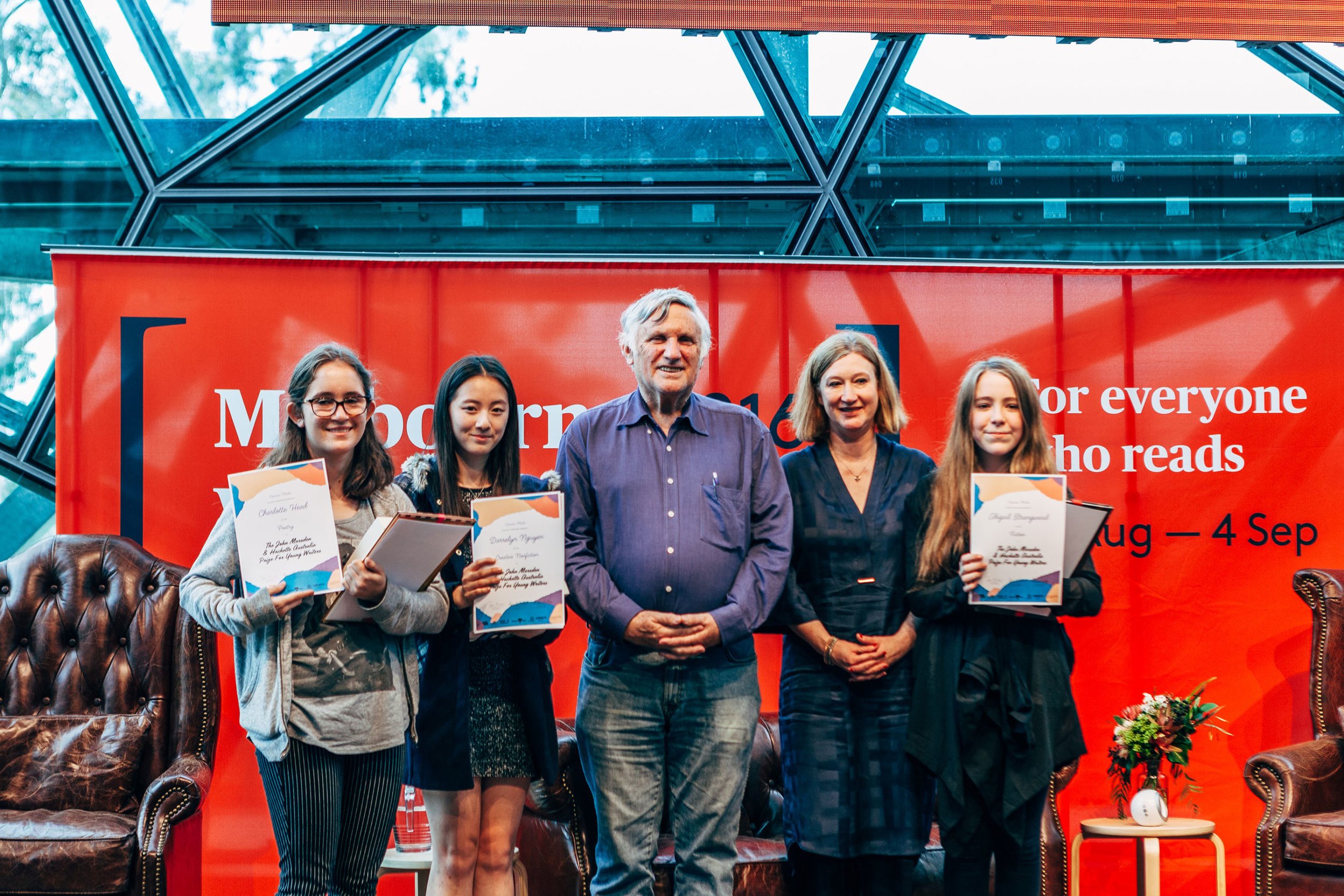 Announcing the 2017 Shortlist for The John Marsden & Hachette Australia Prize for Young Writers