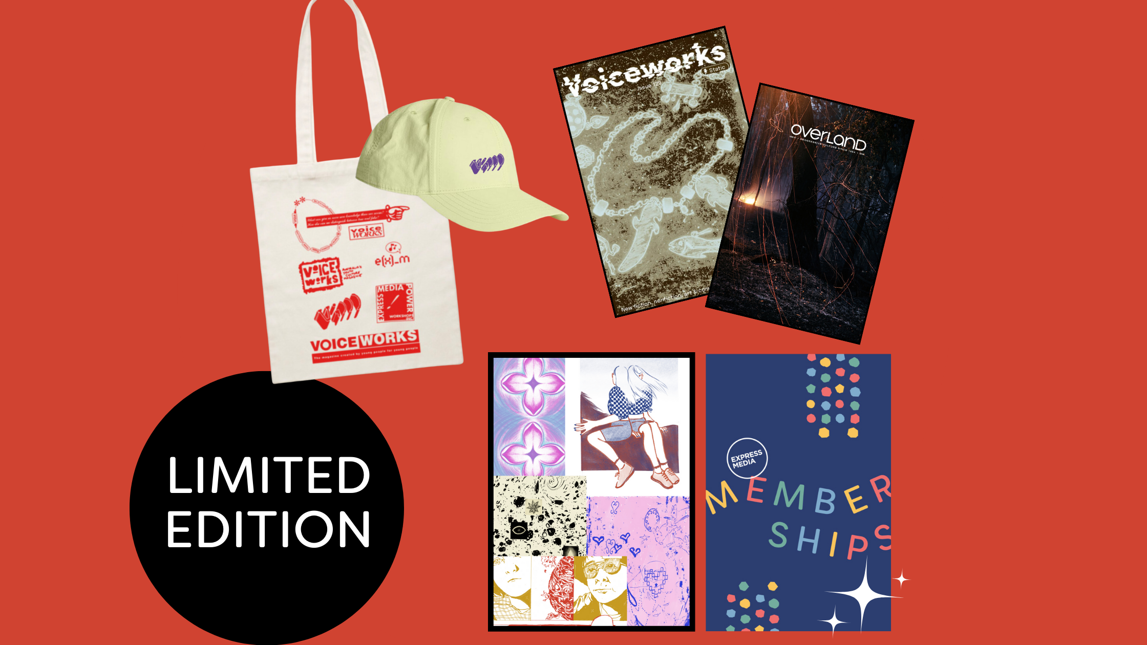Launching Subscribathon & Voiceworks Merch!