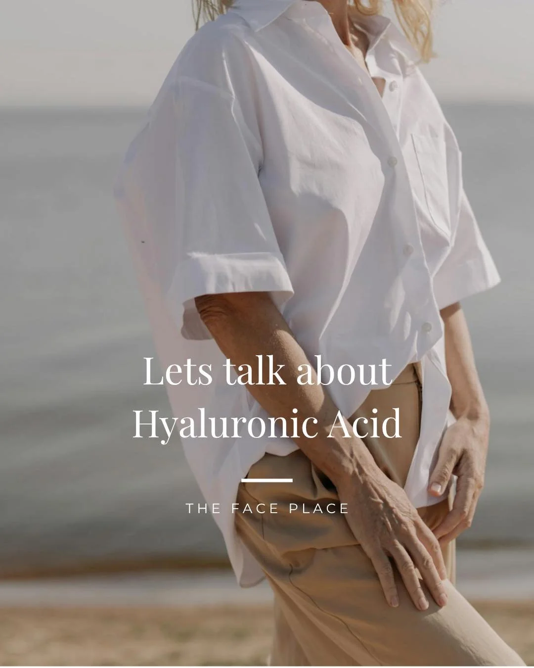 LET&rsquo;S TALK ABOUT HYALURONIC ACID 💧
 
The molecule your skin already loves &mdash; and needs more of.
Hyaluronic Acid is the body&rsquo;s natural hydrator, holding up to 1,000 times its weight in water to keep skin firm, smooth, and luminous.

