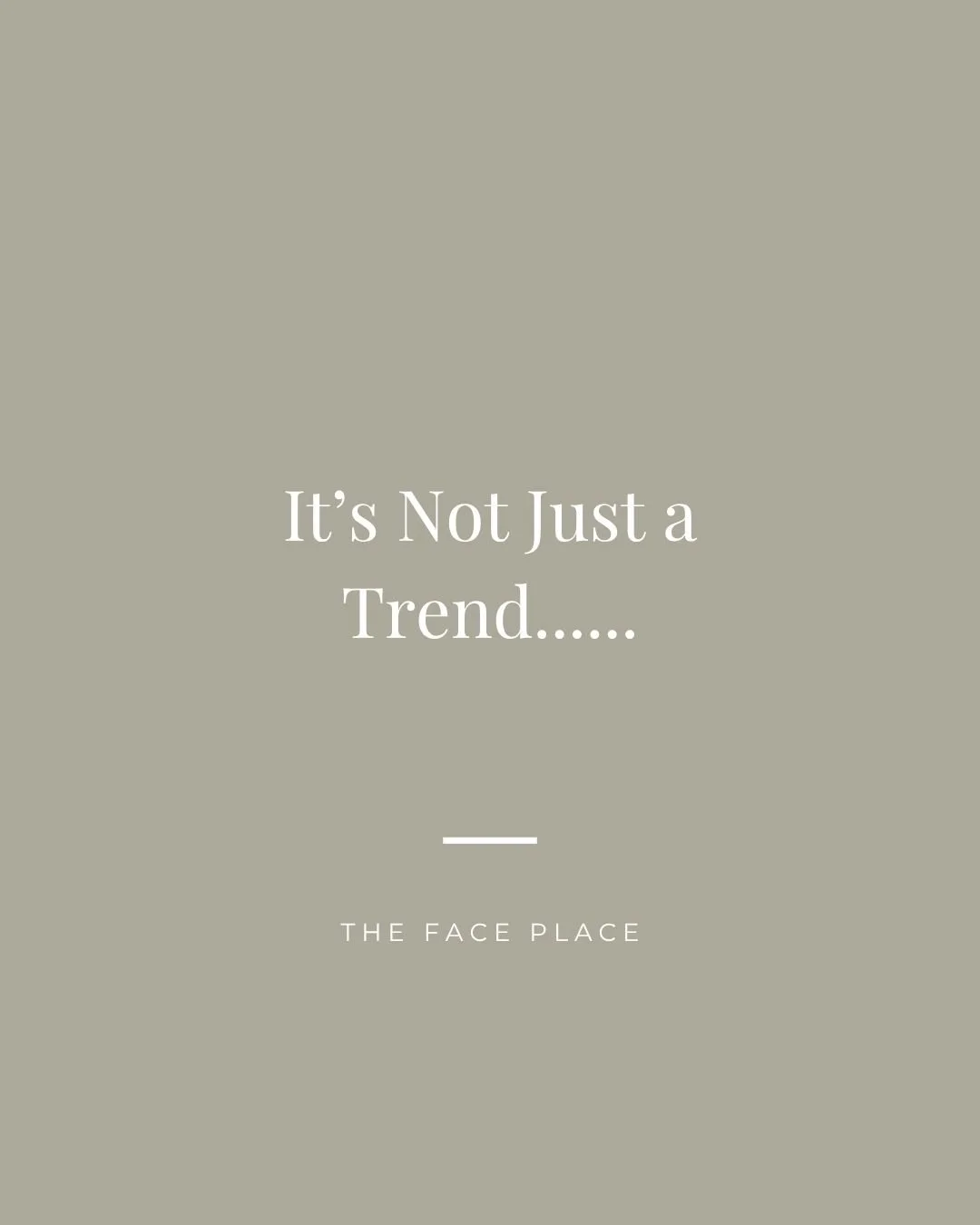 Cosmetics aren&rsquo;t a &ldquo;phase.&rdquo; 

They&rsquo;re part of a timeless pursuit of confidence and care - now delivered with more precision, safety and artistry than ever.

At The Face Place Peregian Beach, we celebrate treatments that enhanc