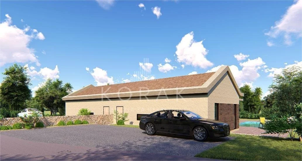 Istra, atraktivno zemljište s građevinskom dozvolom, 96.000 EUR