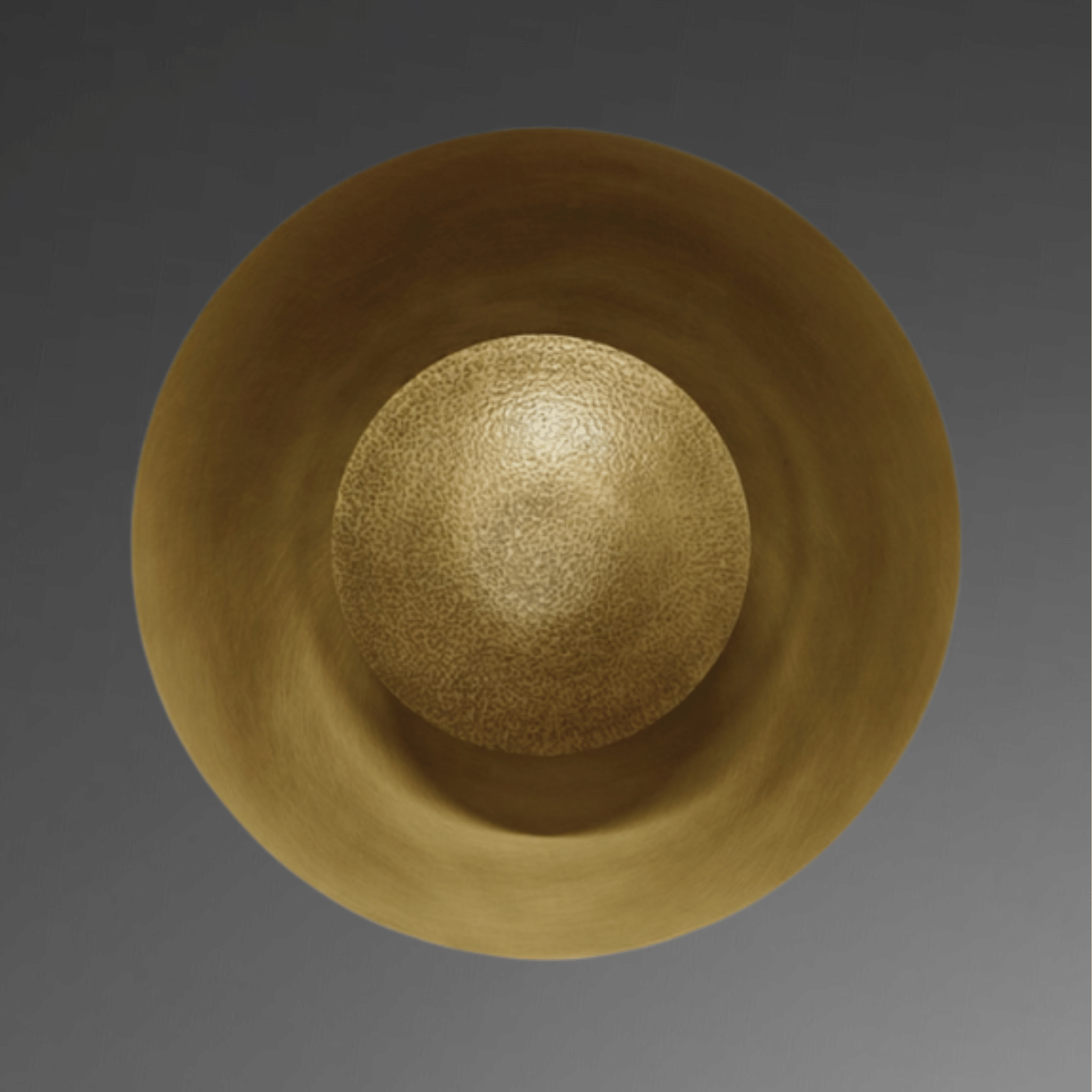 3161 THE DOUBLE DISH WALL SCONCE