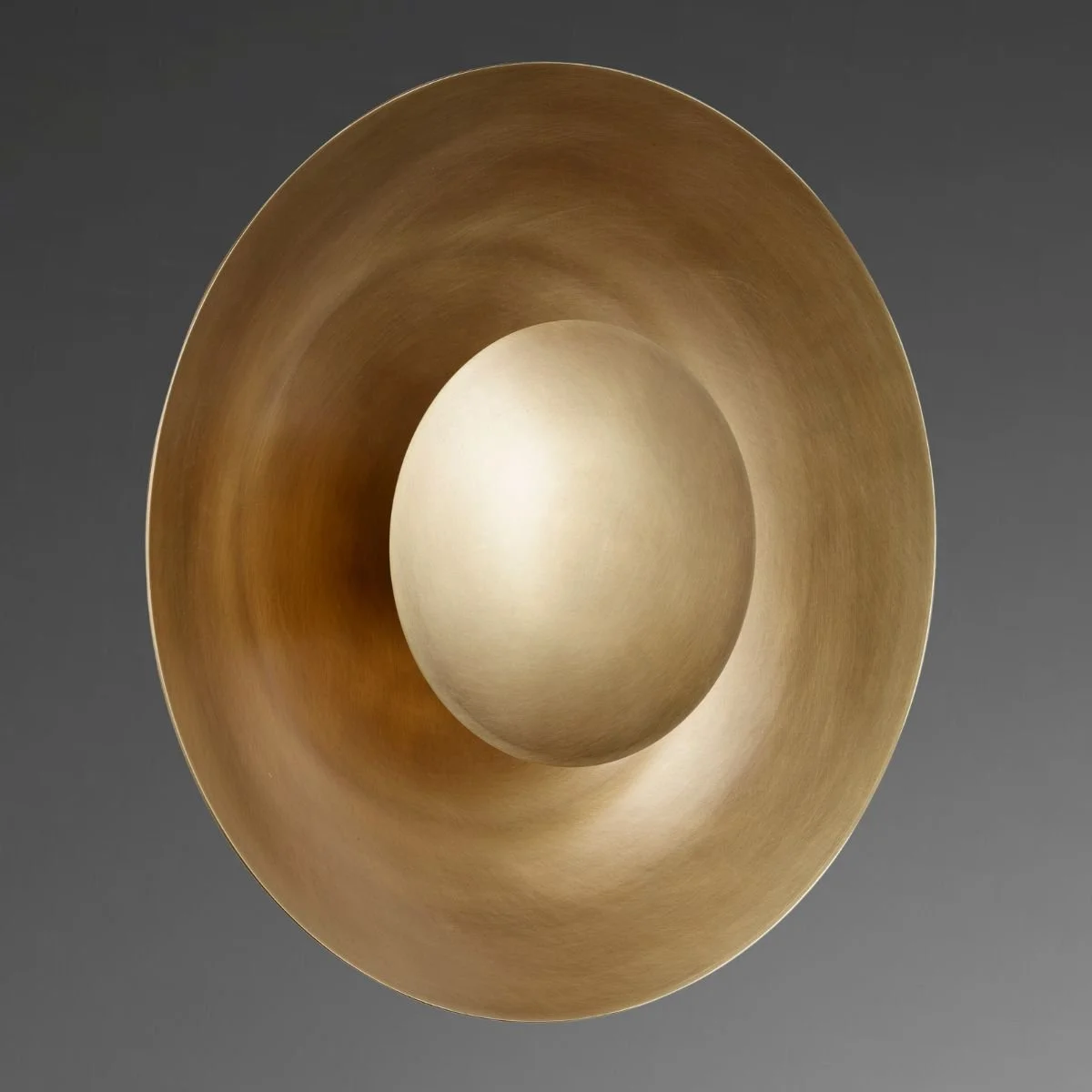 3161 THE DOUBLE DISH WALL SCONCE 