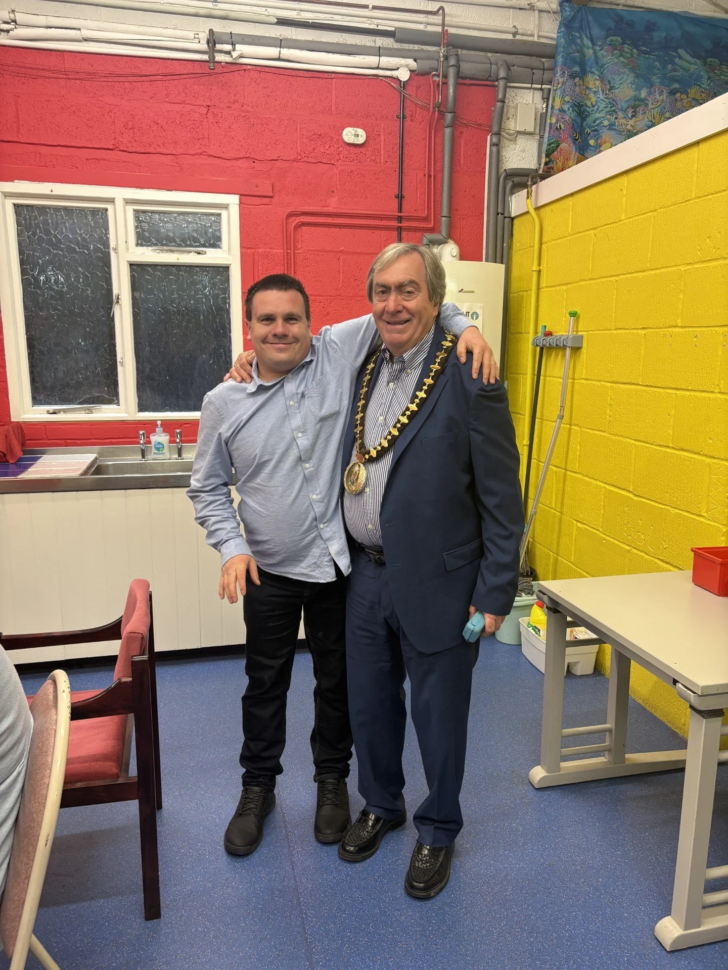When the mayor came to Loddon 