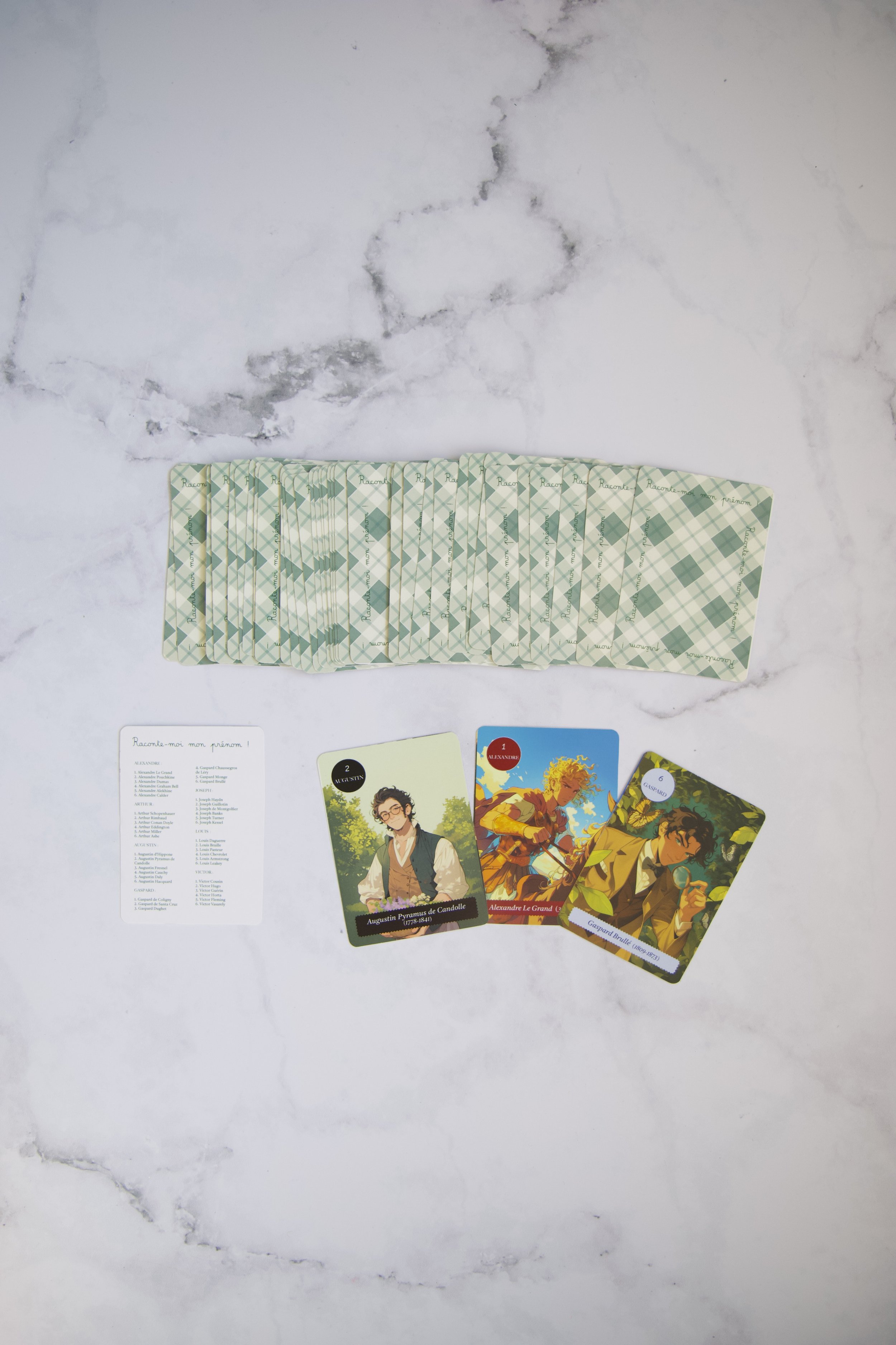Jeu de 7 familles garçons