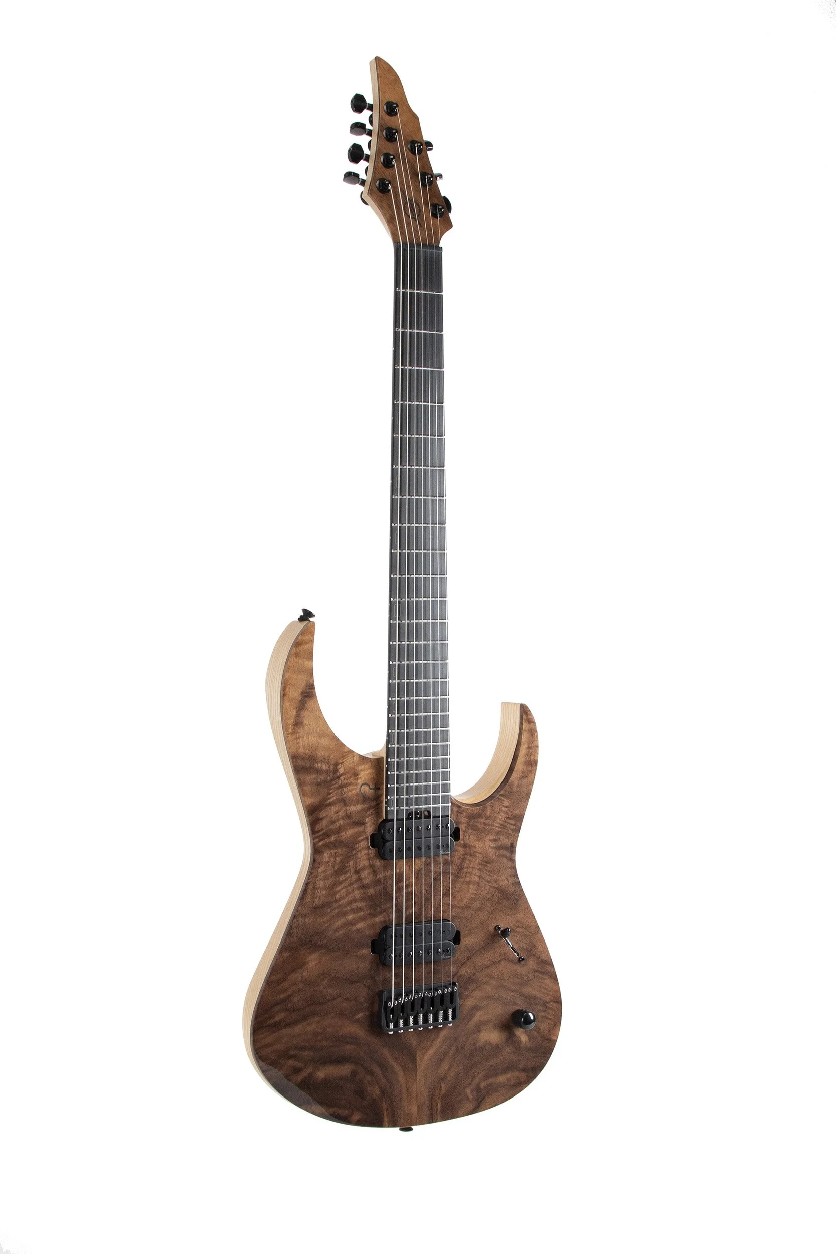 Infinia Ceres CE7606 7-string electric guitar with a Natural finish, full front view