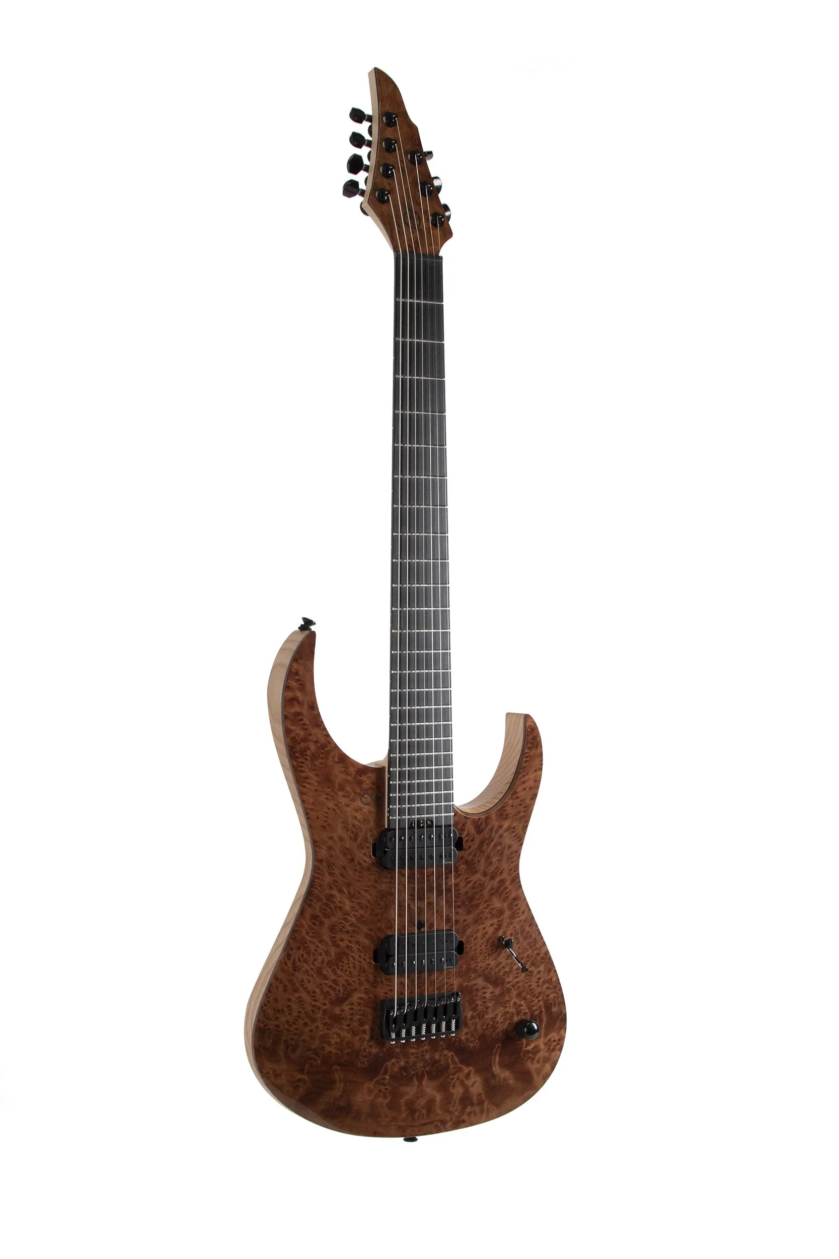 Infinia Ceres CE5606 7-string electric guitar with a Natural finish, full front view