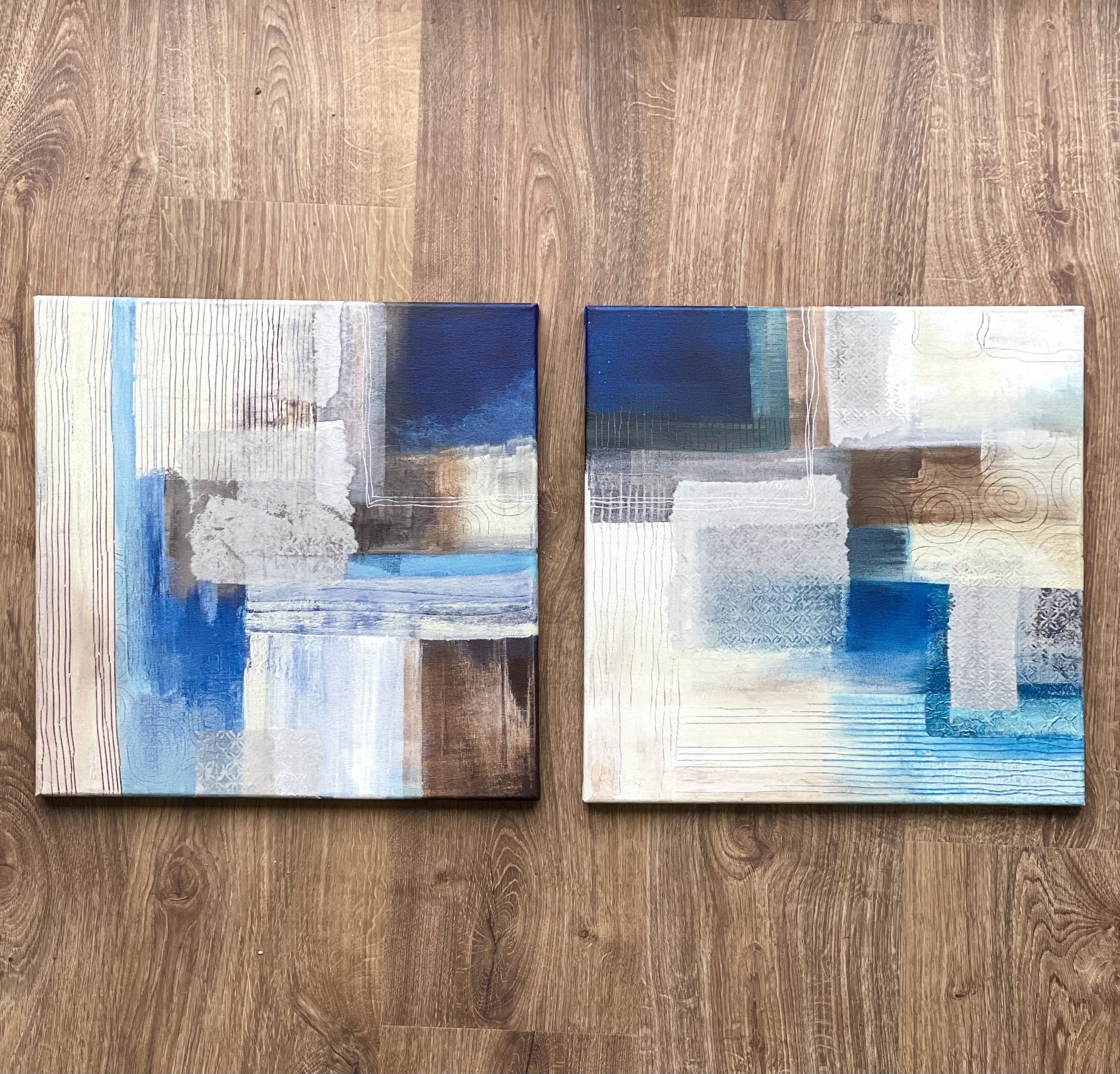 Woodland streams (pair)