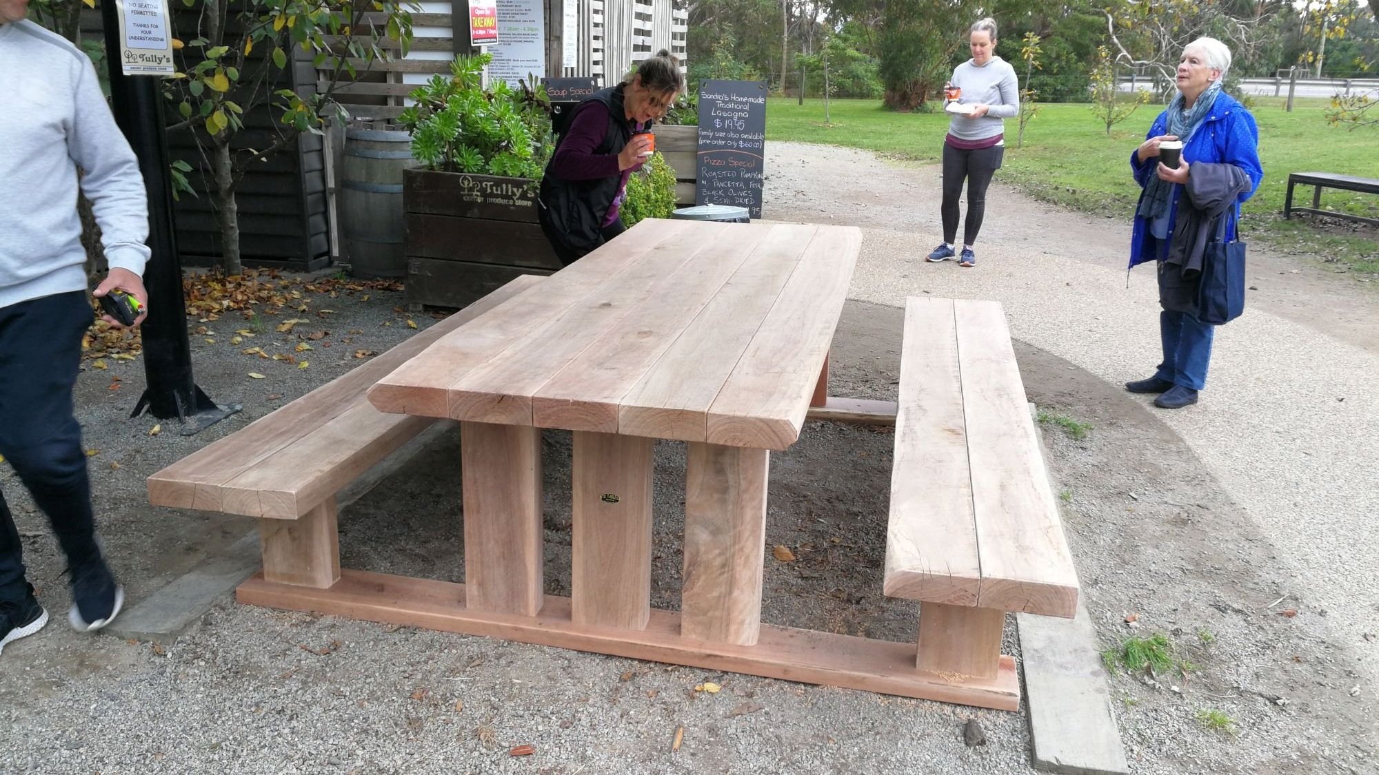 Compact-T-2.4-meter-length-double-seat-outdoor-table-setting-by-TK-Tables.jpg