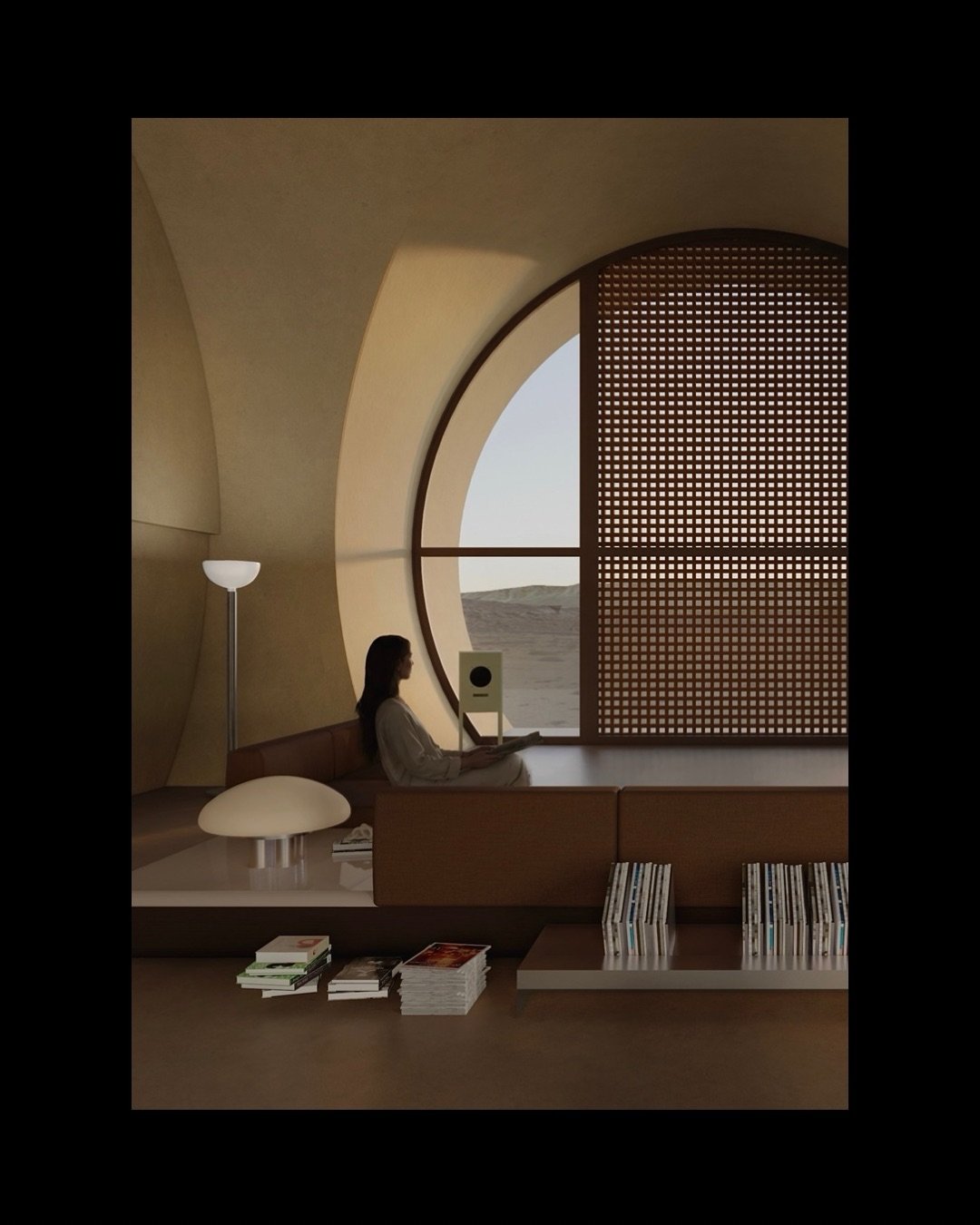 The T House grounds that lightness in the heavy, honest materiality of a reclaimed pipe. It also quietly echoes Superstudio&rsquo;s linear megastructures, those endless gridded forms that argued for a new kind of urban continuity. Here, the continuit