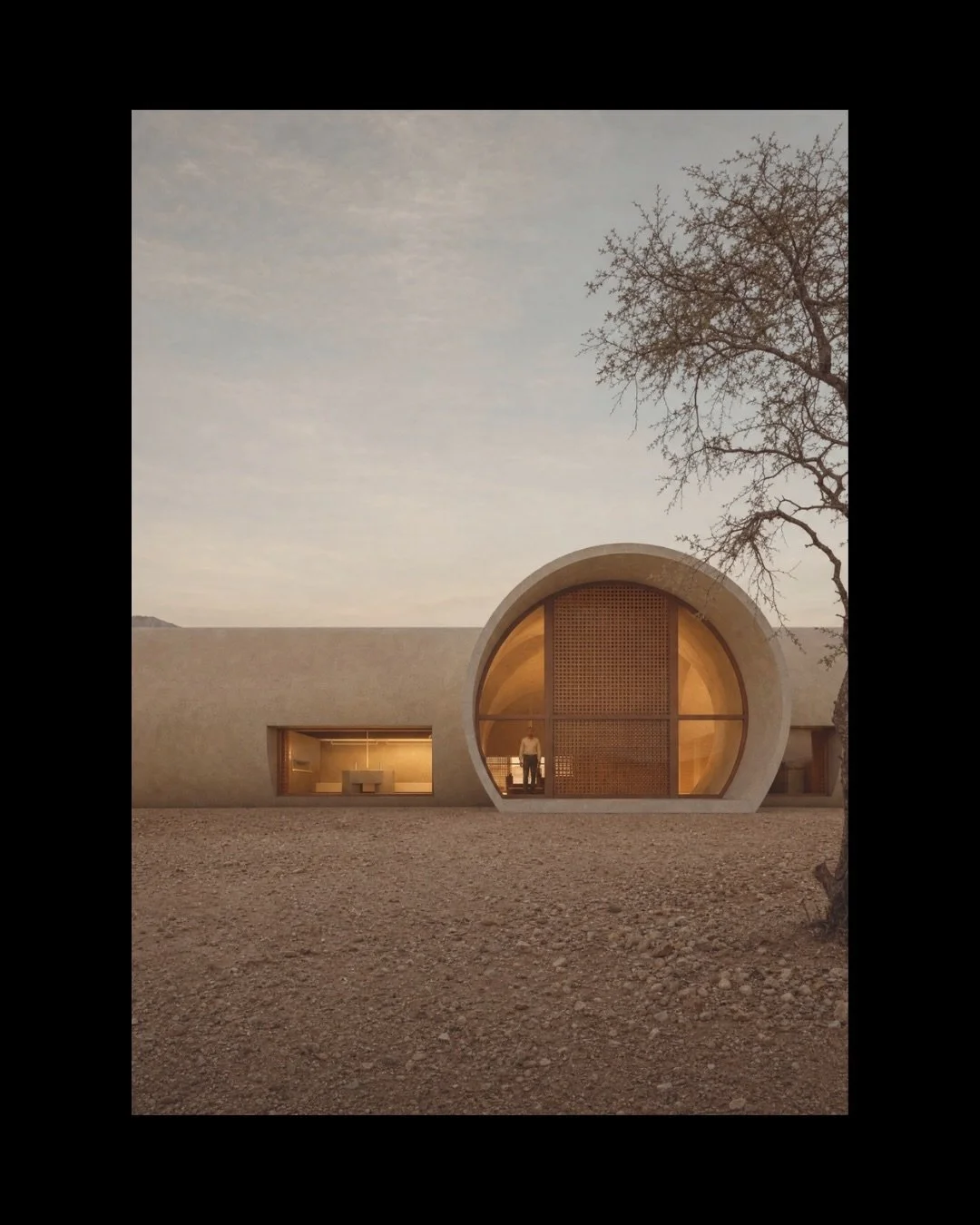 &hellip;like Pier Luigi Nervi&rsquo;s precast halls, the structure is the architecture&mdash;there is no skin, no added finish. The vault is everything: structure, surface, space.

#_unalinea_ 
#precastconcrete 
#concreteshell 
#concretehome 
#archit