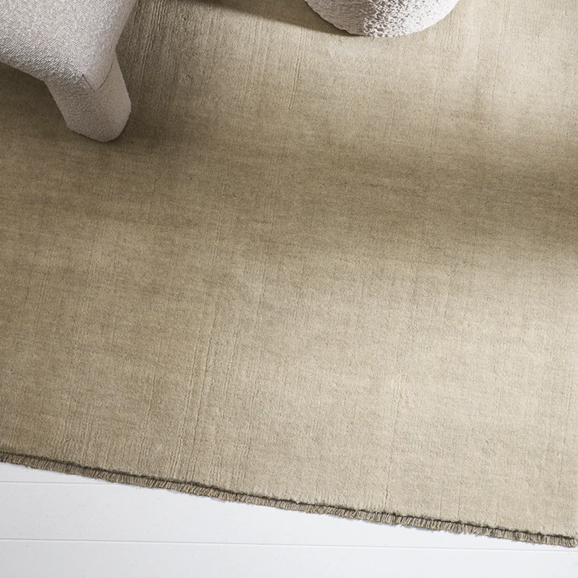 Sandringham Wool Rug- Fog