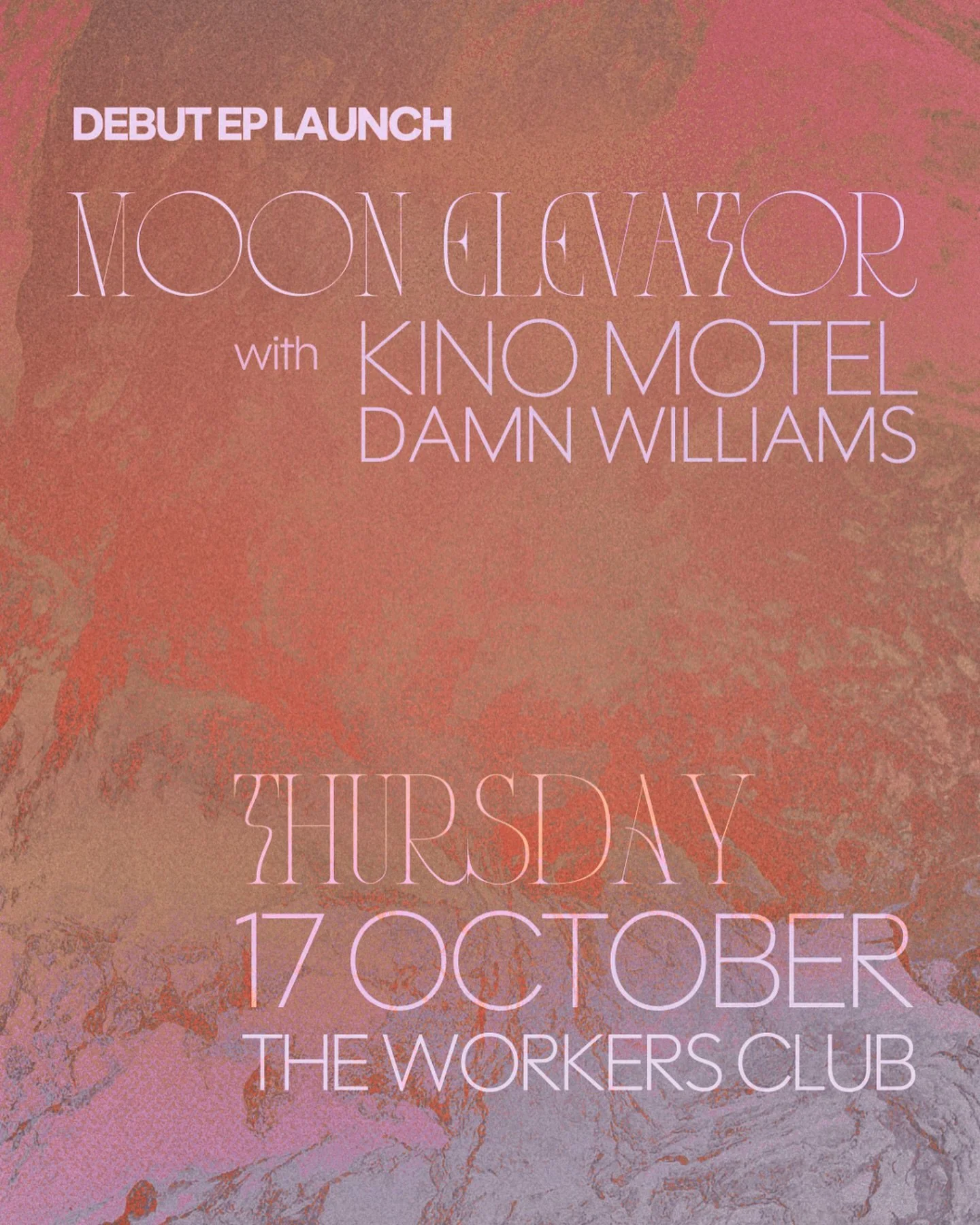 ⚡️Just under two weeks until we launch our debut EP ⚡️

We&rsquo;re cabled up our synthesisers, restrung our guitars and are almost all systems go for launch at @theworkersclub with @kino__motel and @damn_williams! Get your tix from the link in our b