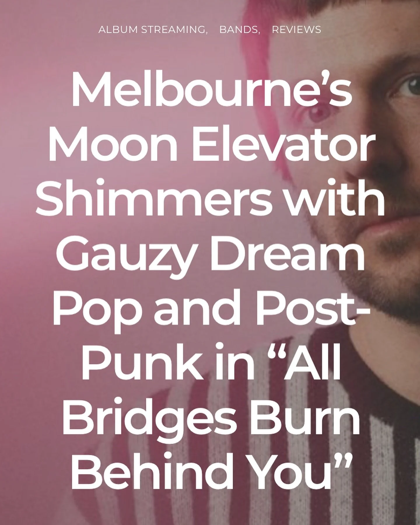 &ldquo;As if Tom Verlaine had taken a dose of Benadryl&rdquo; says @postpunkonline and &ldquo;it&rsquo;s dreamy atmosphere would find itself at home on any David Lynch soundscape.&rdquo; Love both these quotes from @aliceteeple&rsquo;s review of All 