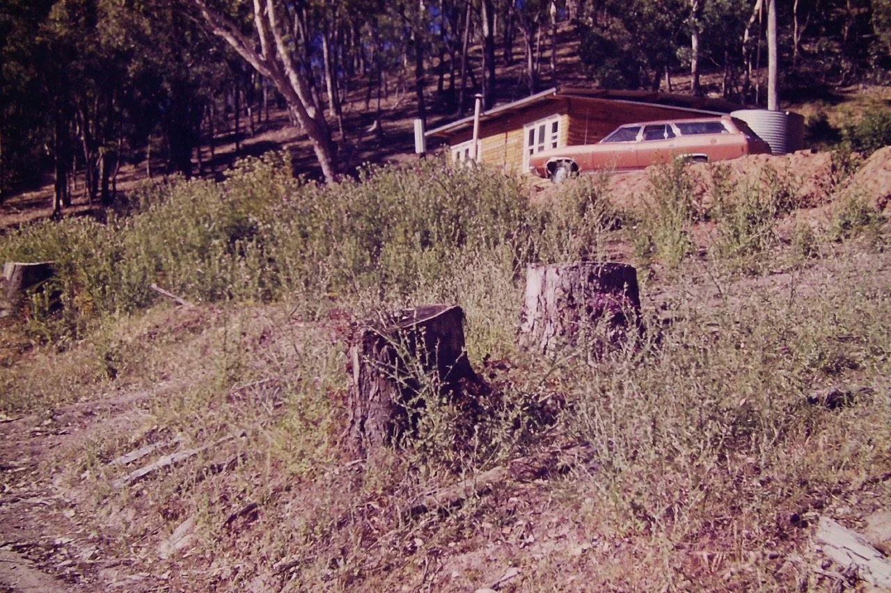 The Original Hut Bluestone Ridge in Whitfield, King Valley