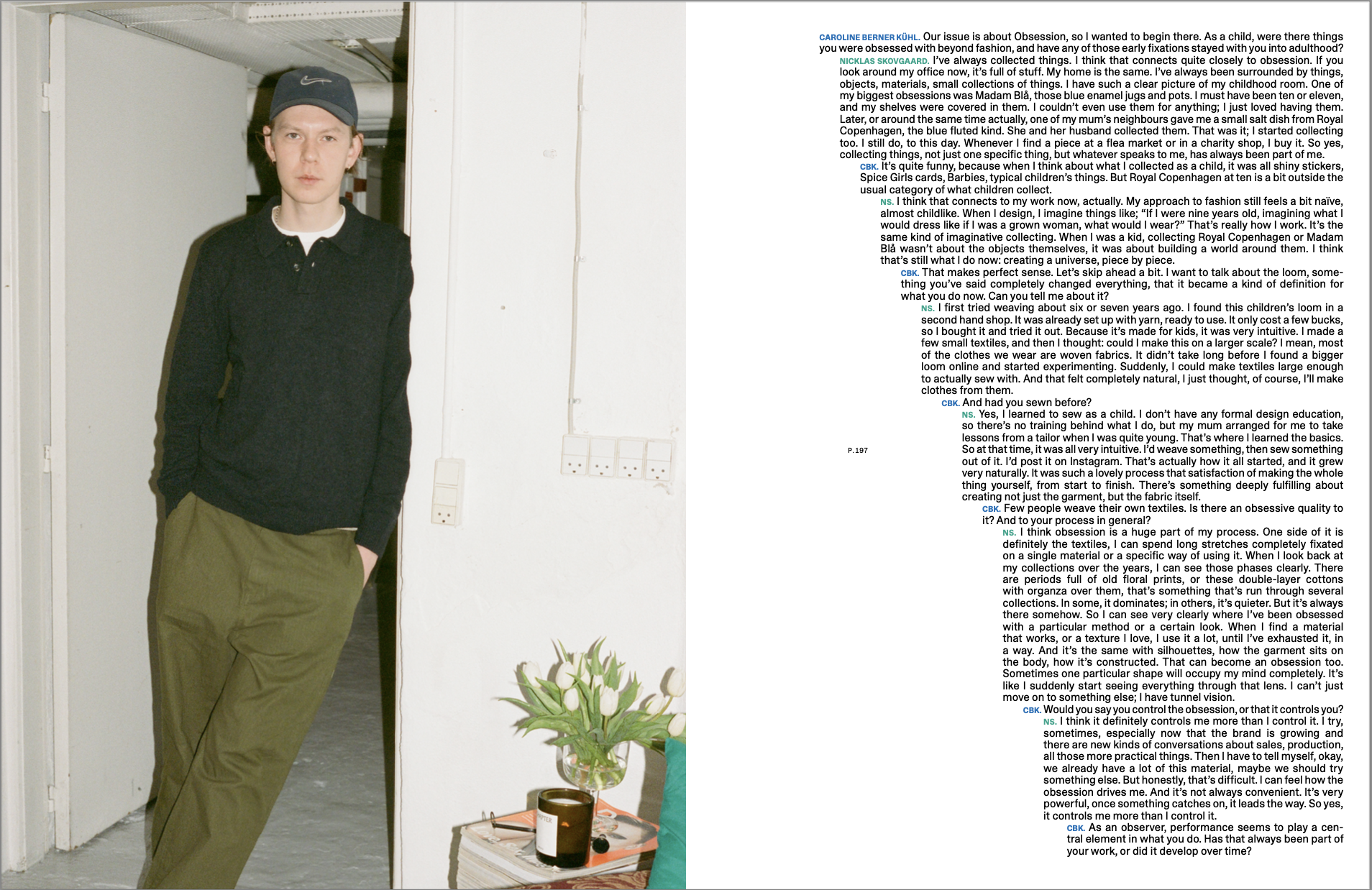 INTERVIEW WITH NICKLAS SKOVGAARD FOR ENDLESS ISSUE IV