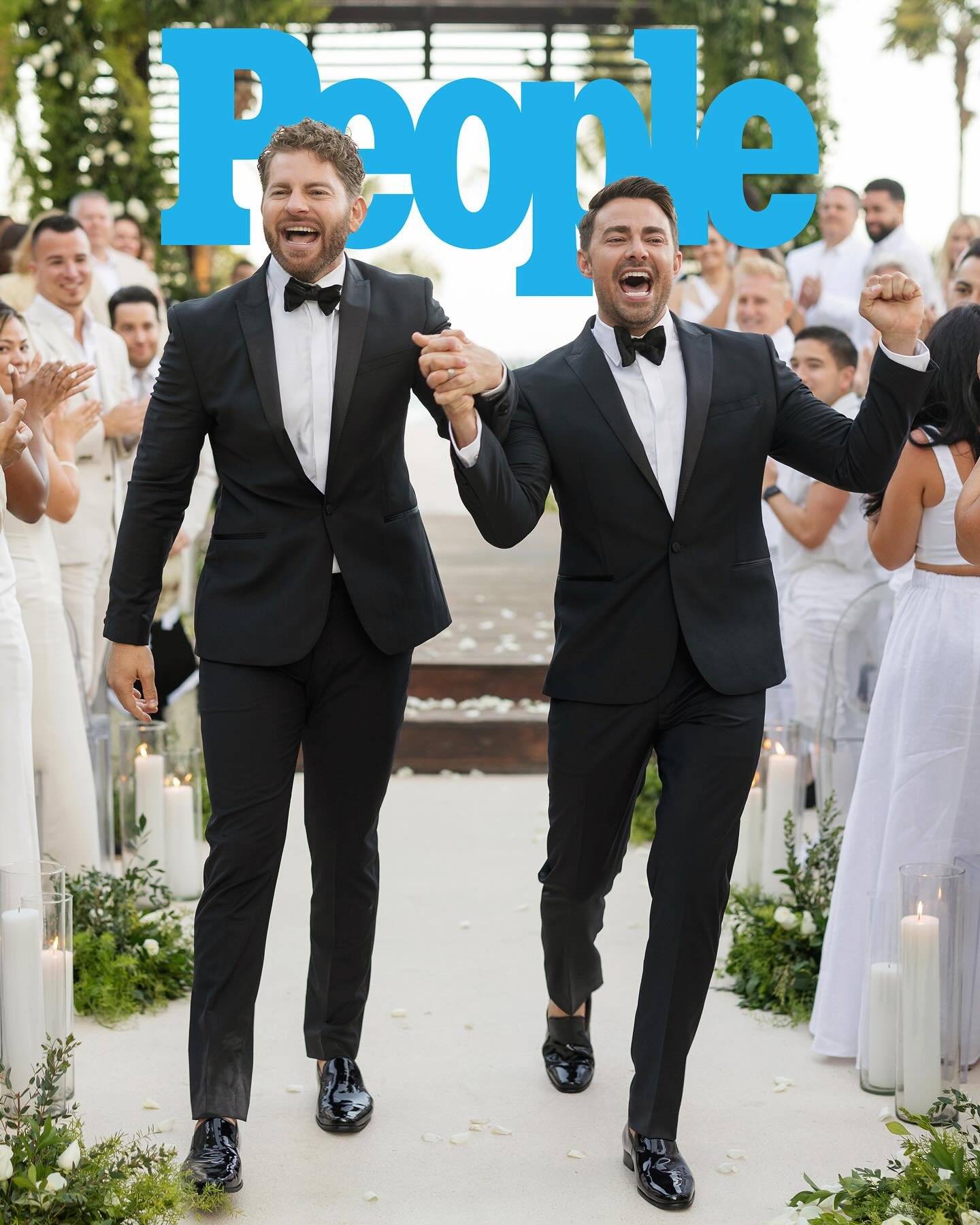 Today marks the 10 year anniversary of the landmark Obergefell vs Hodges Supreme Court decision which enshrined marriage equality in the United States. We were also delighted to see a few images from one of our favorite weddings today in PEOPLE, a ce