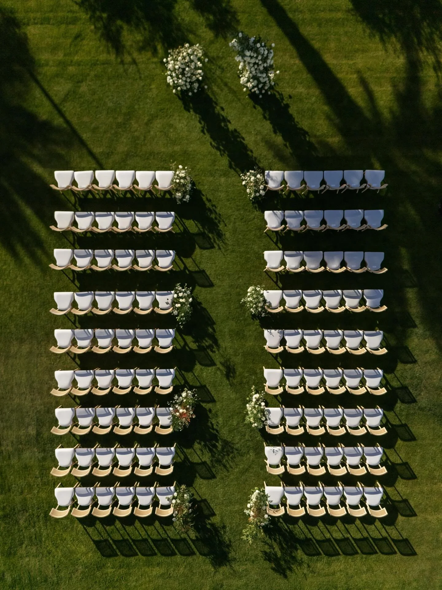 A perfectly-timed ceremony means an opportunity to work intentionally with light and shadow. Light is the secret design element that elevates a celebration, either placed and purposefully manipulated or leveraged naturally and highlighted. Light crea