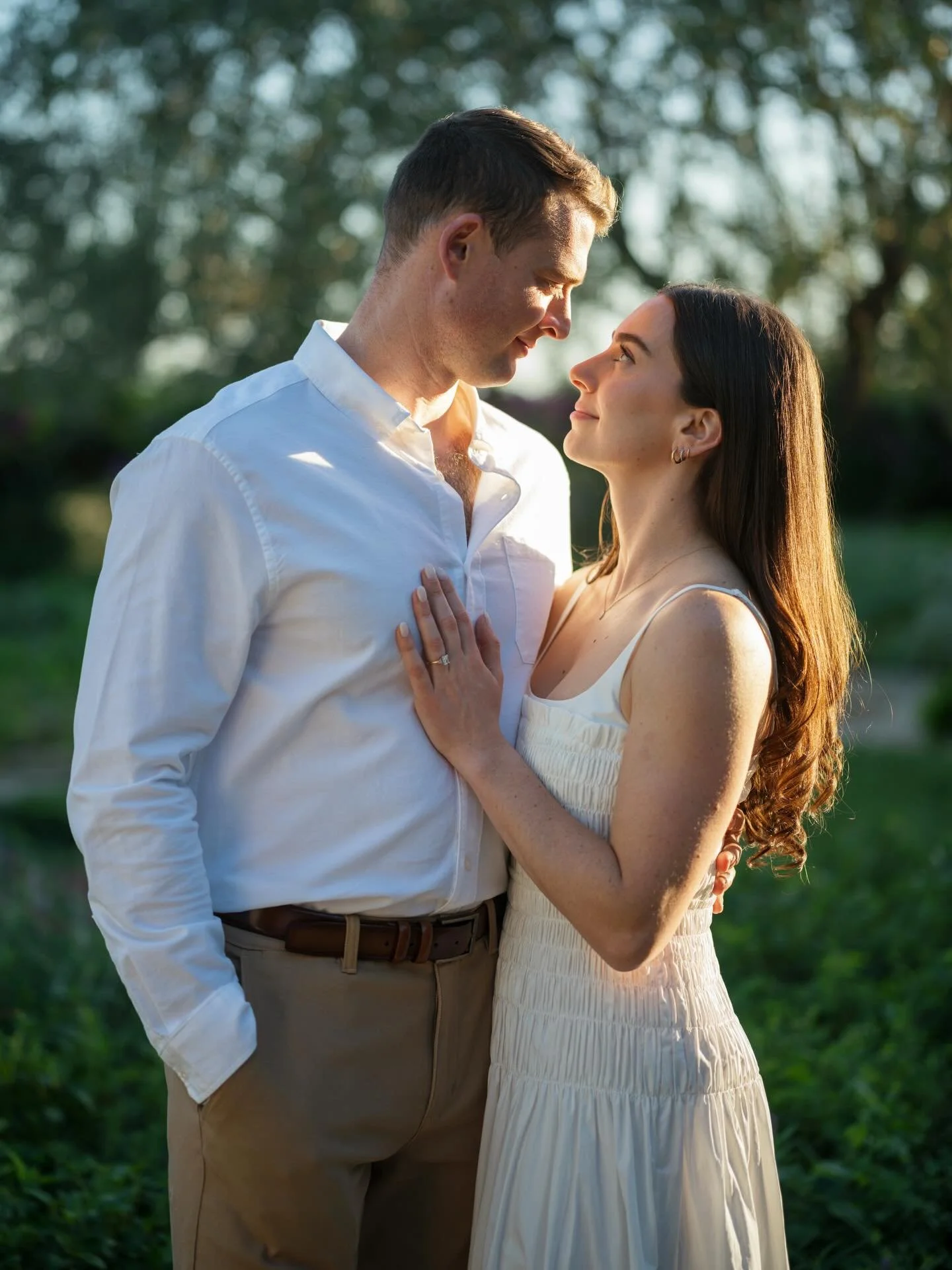Impeccable Montecito light! A spring evening with Gianna and Calvin at @sanysidroranch. Looking forward to your celebration in Boston this fall with @marreroevents