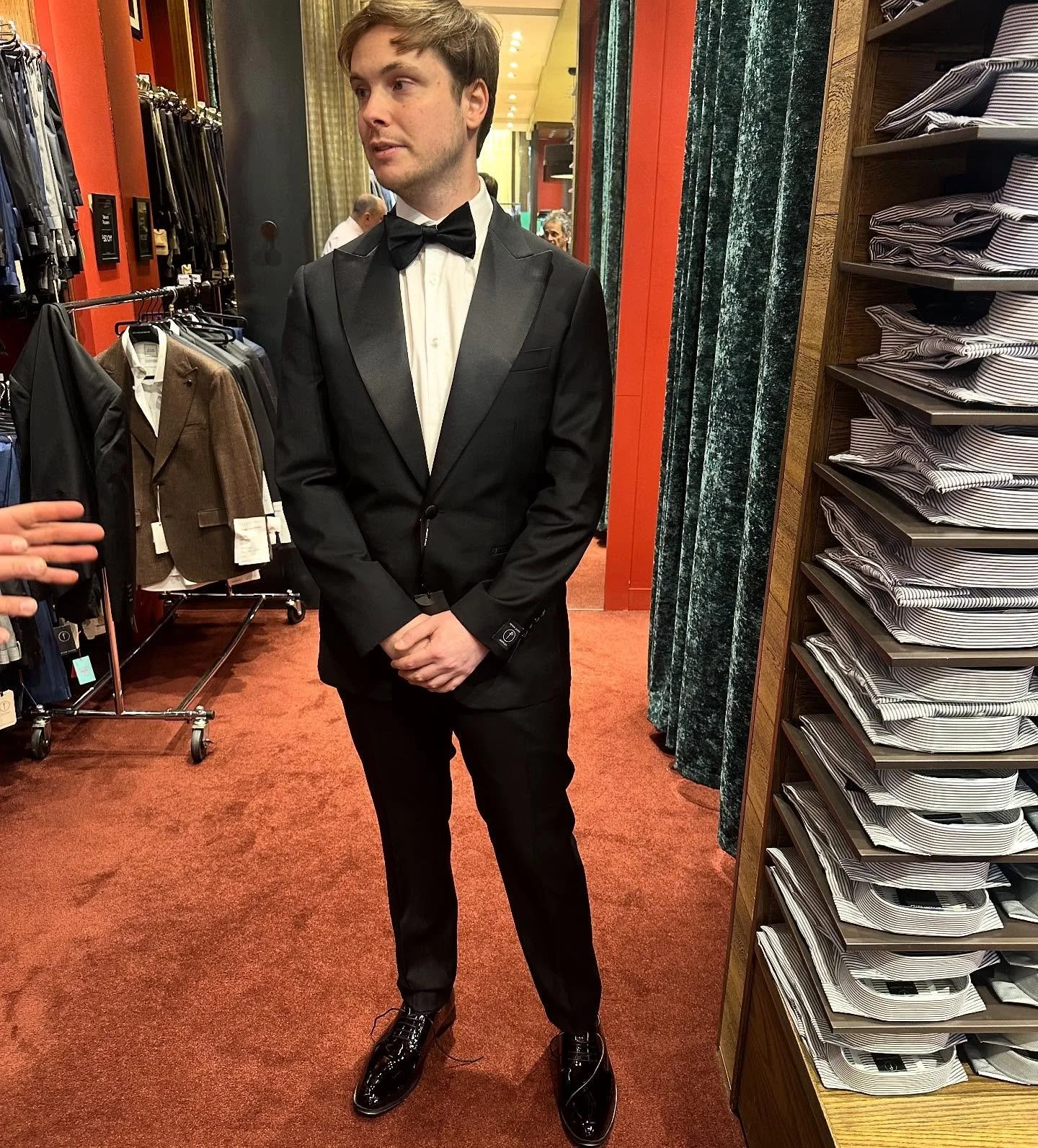 Suit shopping is my favourite 👔

Bring on the 2025/26 Wedding Season 💍🤍 Some key dates are still available, DM if you're looking for a modern marriage celebrant! 

#HitchedByAaronRich #MelbourneWeddings 
#MarriageCelebrant #WeddingCelebrant
#Melbo