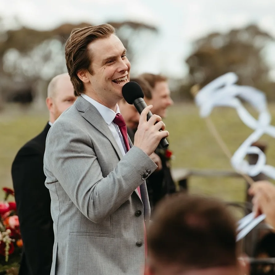 Marriage Celebrant or Singer?? *definitely celebrant you don't want me singing at your wedding* 🤣

📸@weddings.by.alex 

#HitchedByAaronRich #MelbourneWeddings 
#MarriageCelebrant #WeddingCelebrant
#MelbourneCelebrant #MelbourneMarriageCelebrant 
#W