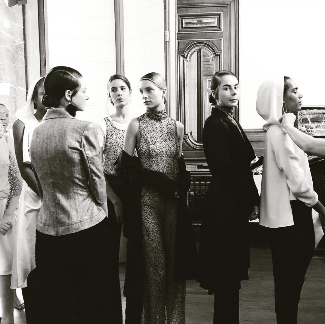 #repost from @officialdissimilis congratulations on your Paris #debut 🔥 We are so grateful to be part of your development team ❤️#parisfashionweek #madeinny #fashion #design #byacme #cfda