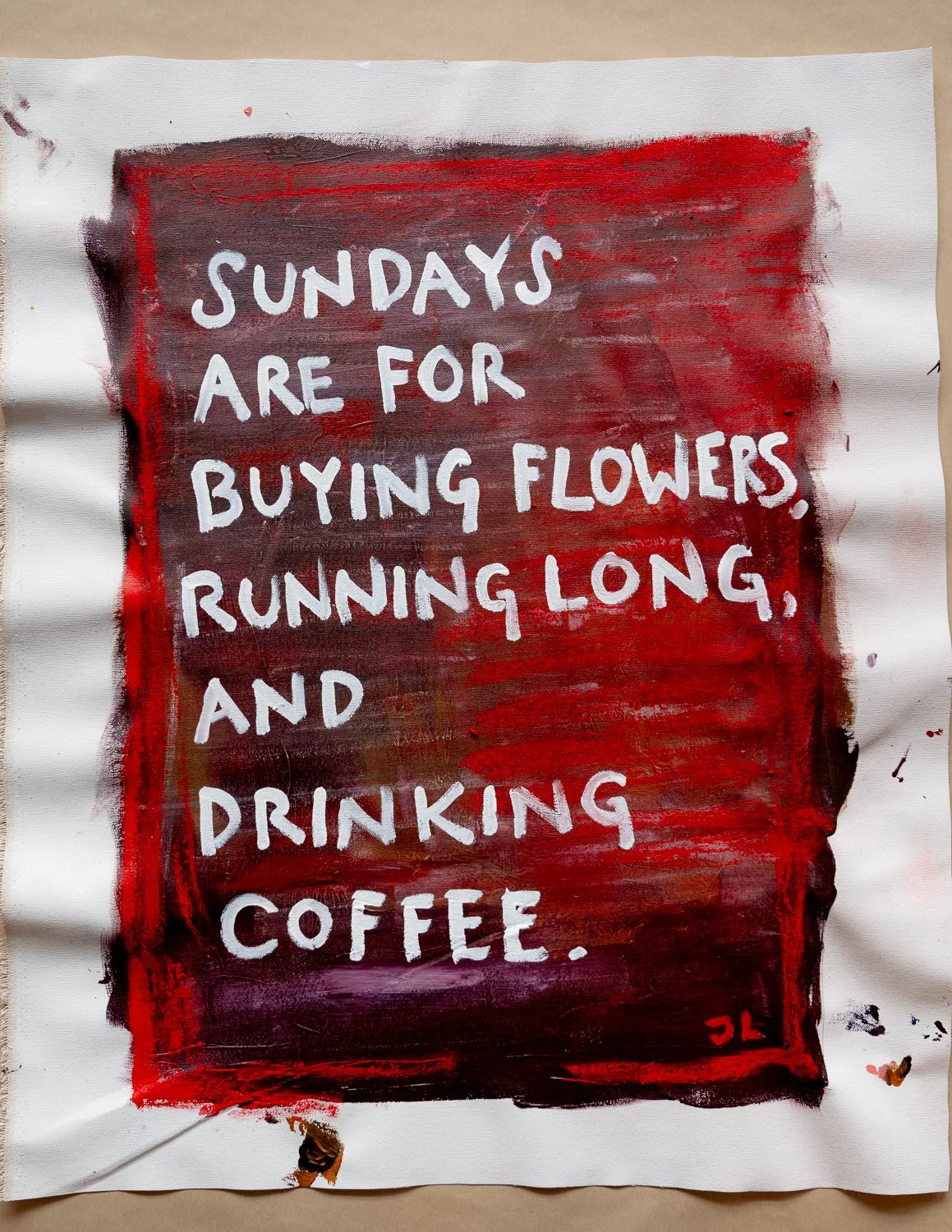 Sunday Flowers - 50x70cm - Wild Tulips