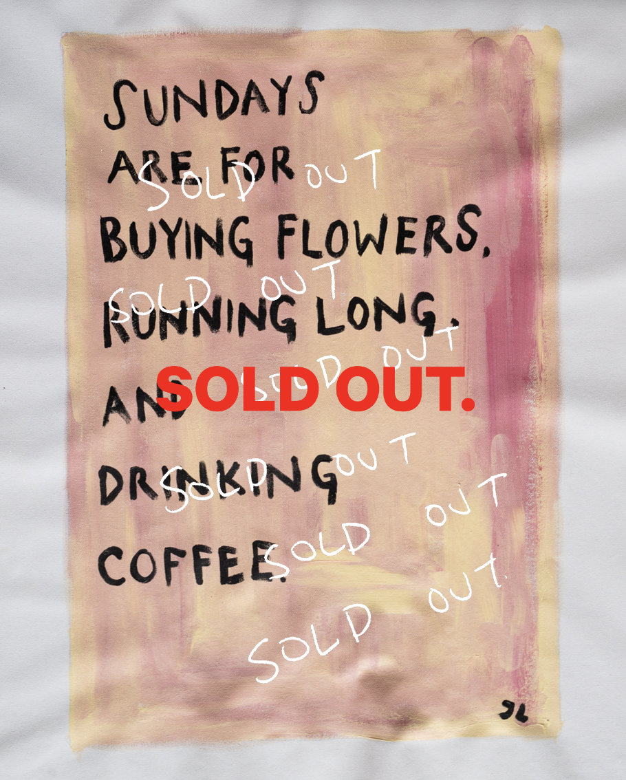 Sunday Flowers - 50x70cm - Mixed bunch