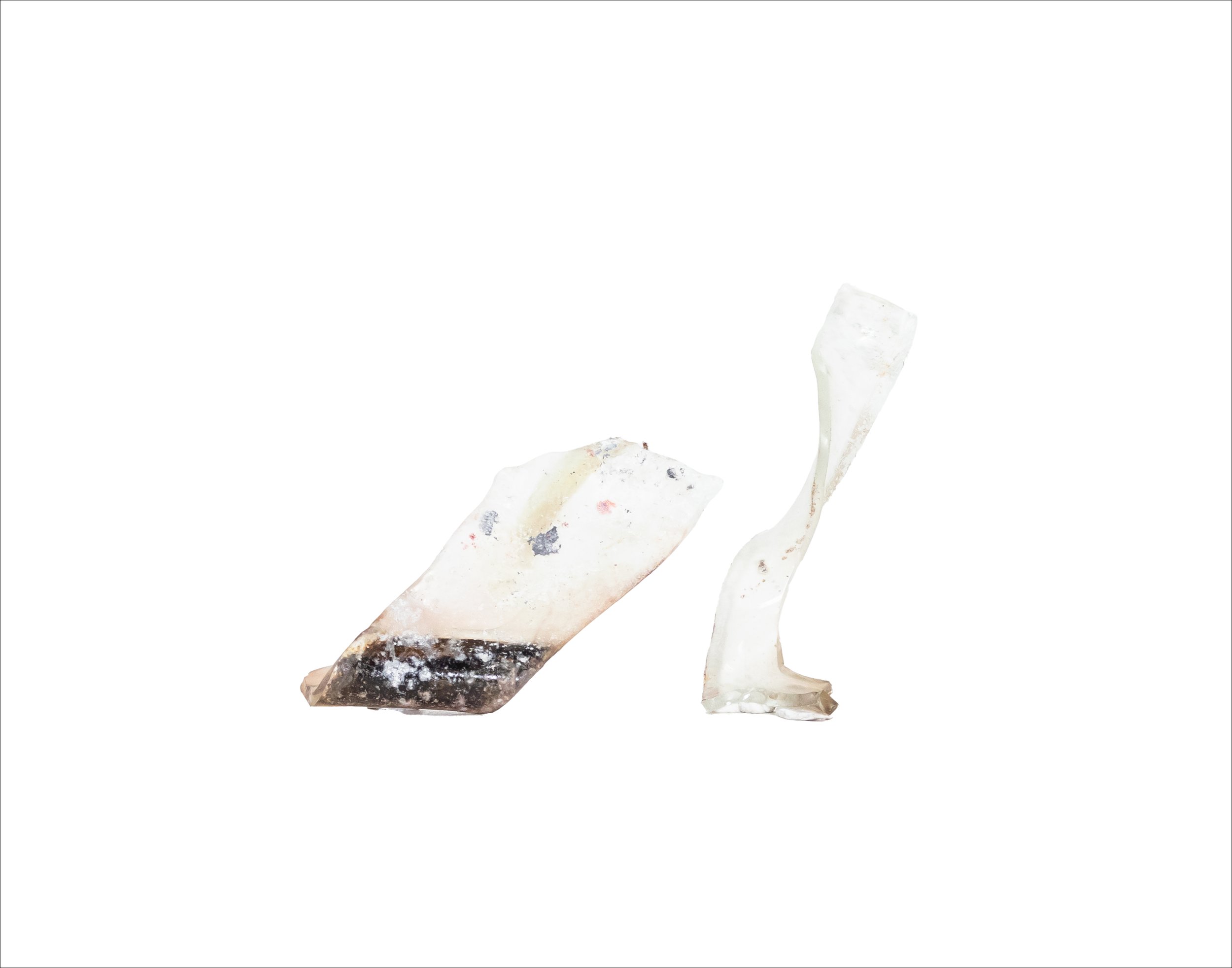 Melted Glass Pieces, Borodyanka