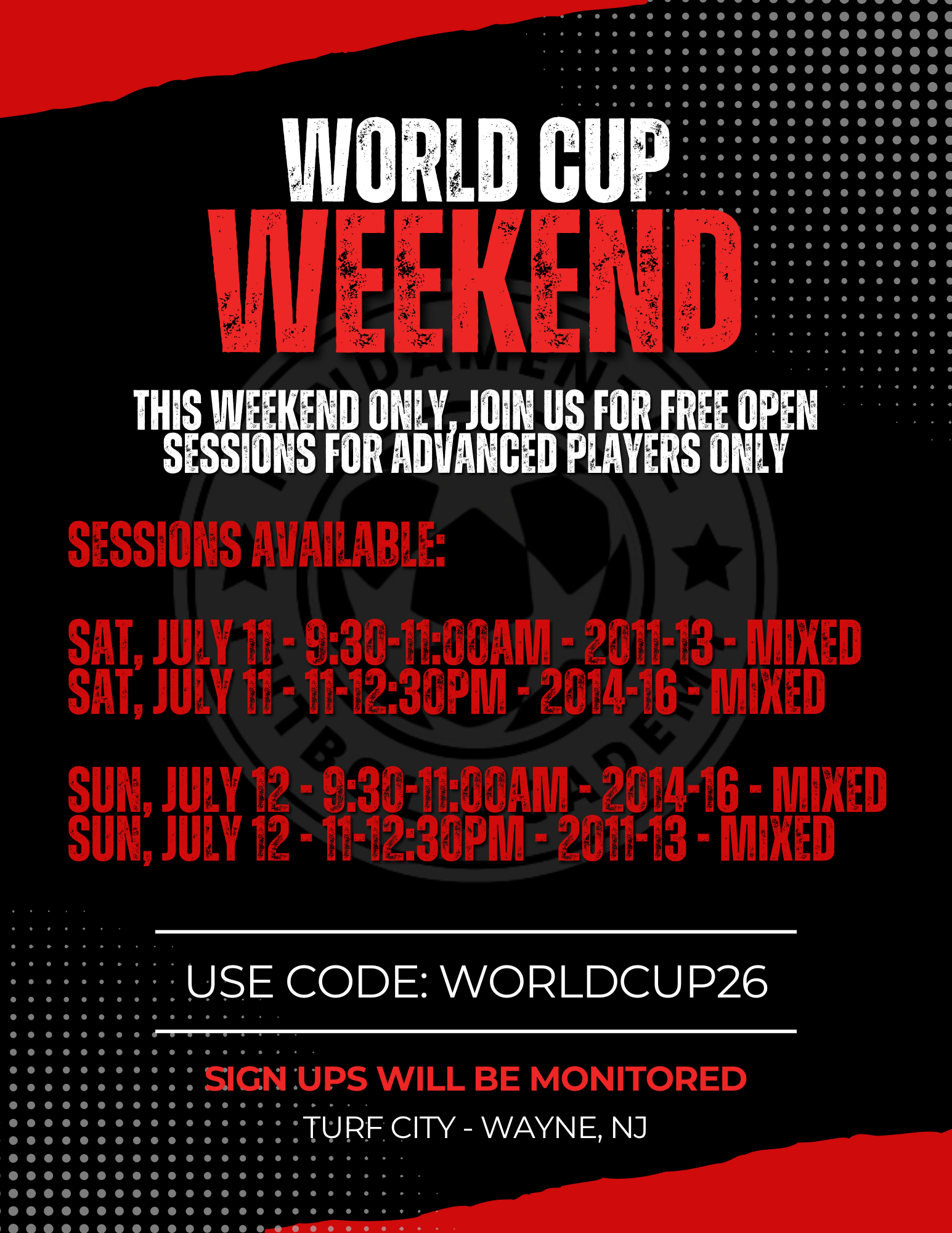 World Cup Weekend 2026