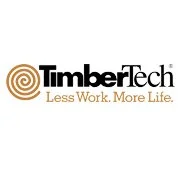 TimberTech logo with the slogan 'Less Work. More Life.'
