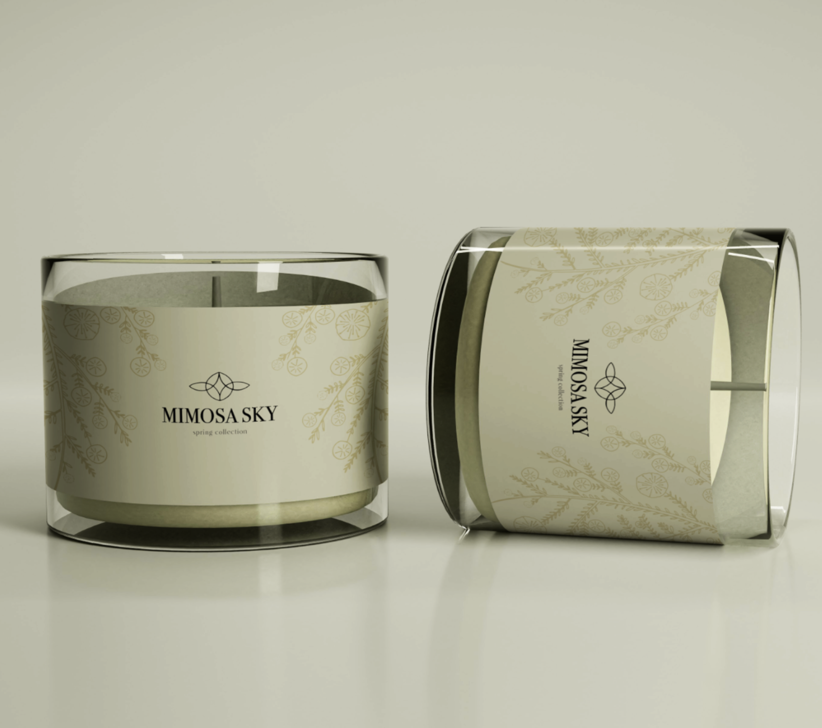 Packaging design concept - Mimosa Sky