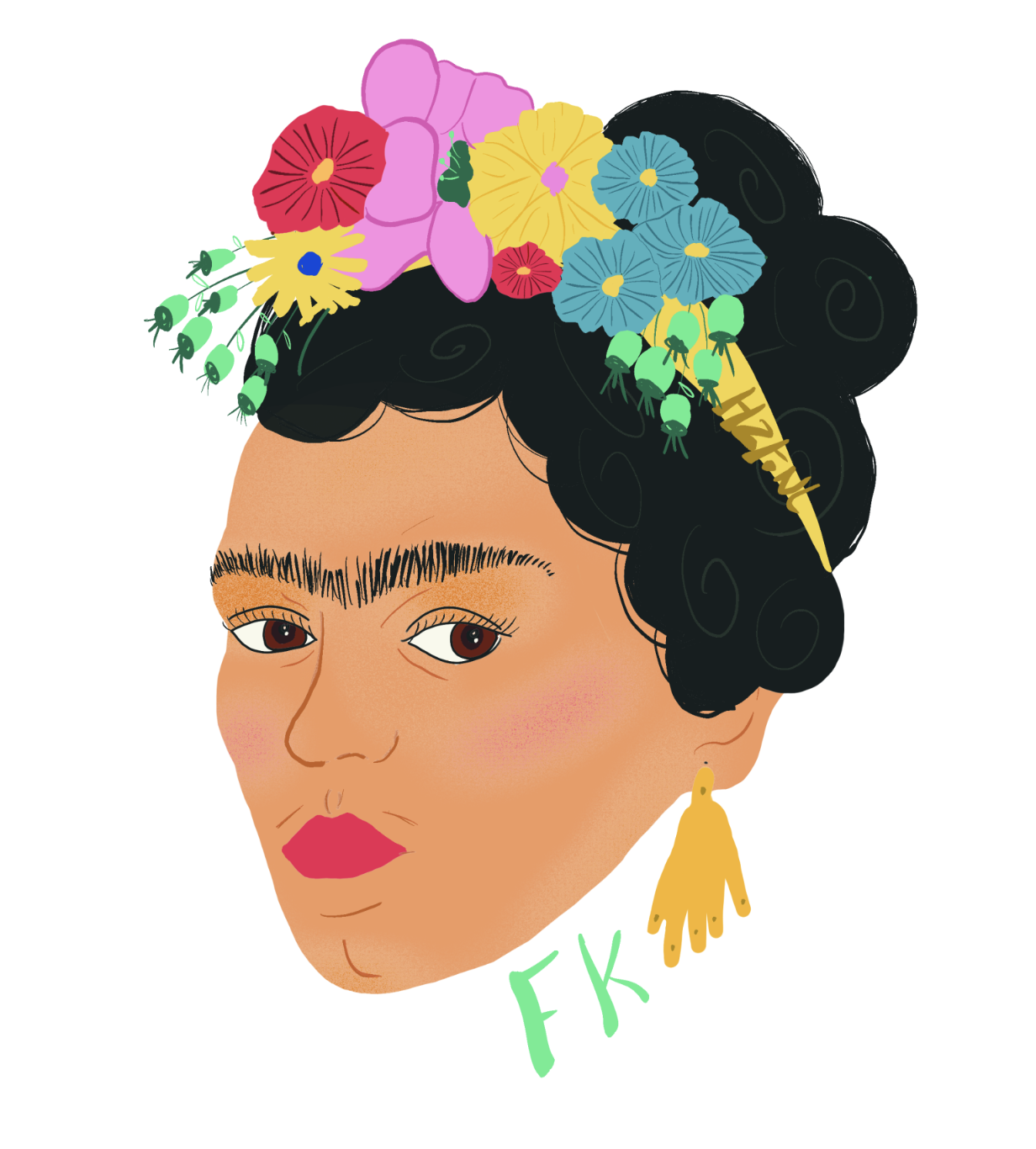 Illustratie voor de tentoonstelling 500 Powervrouwen ( offerte op maat ) – Het Zuidelijk Toneel Museum