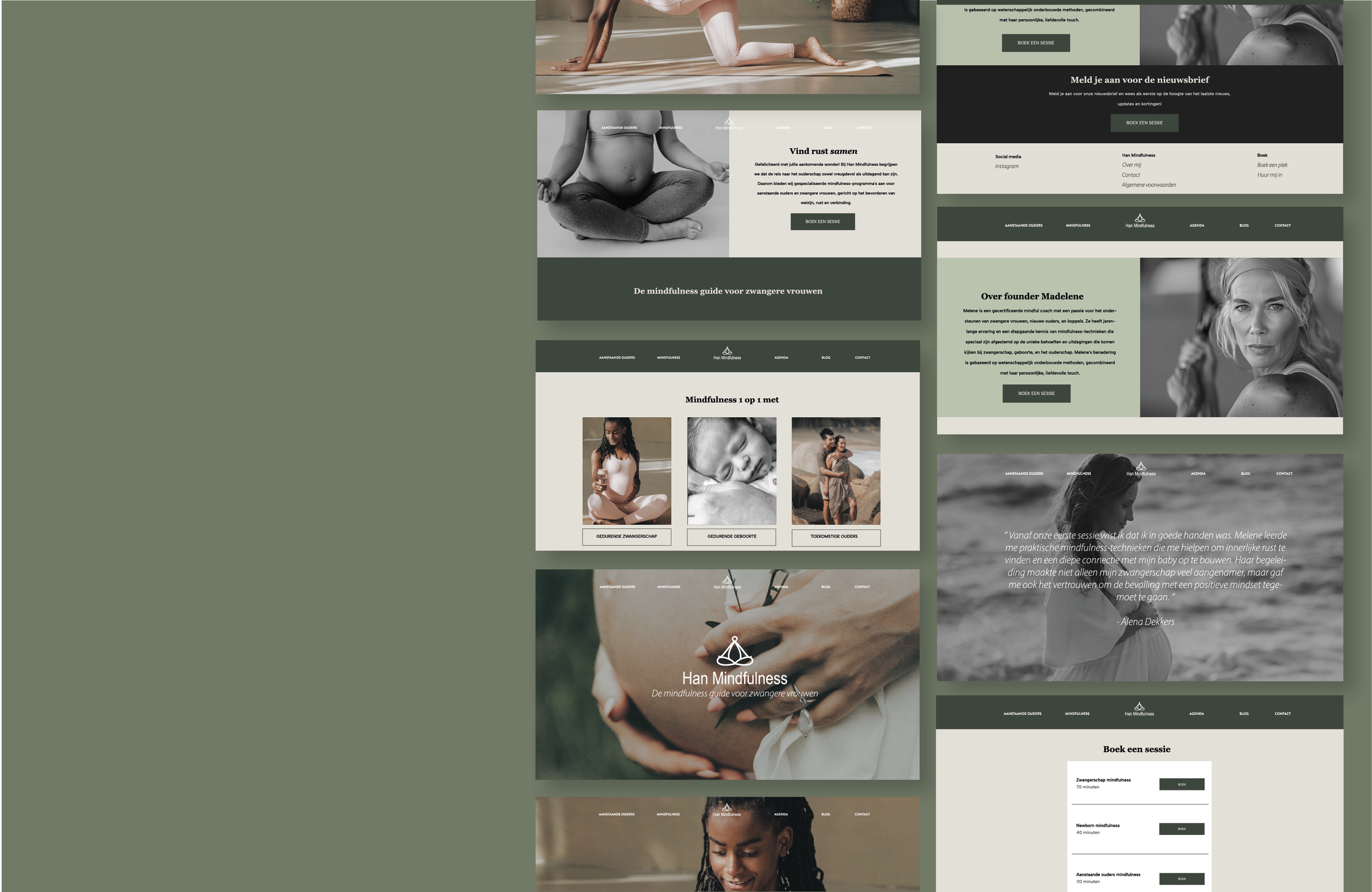Website design - HAN mindfulness 