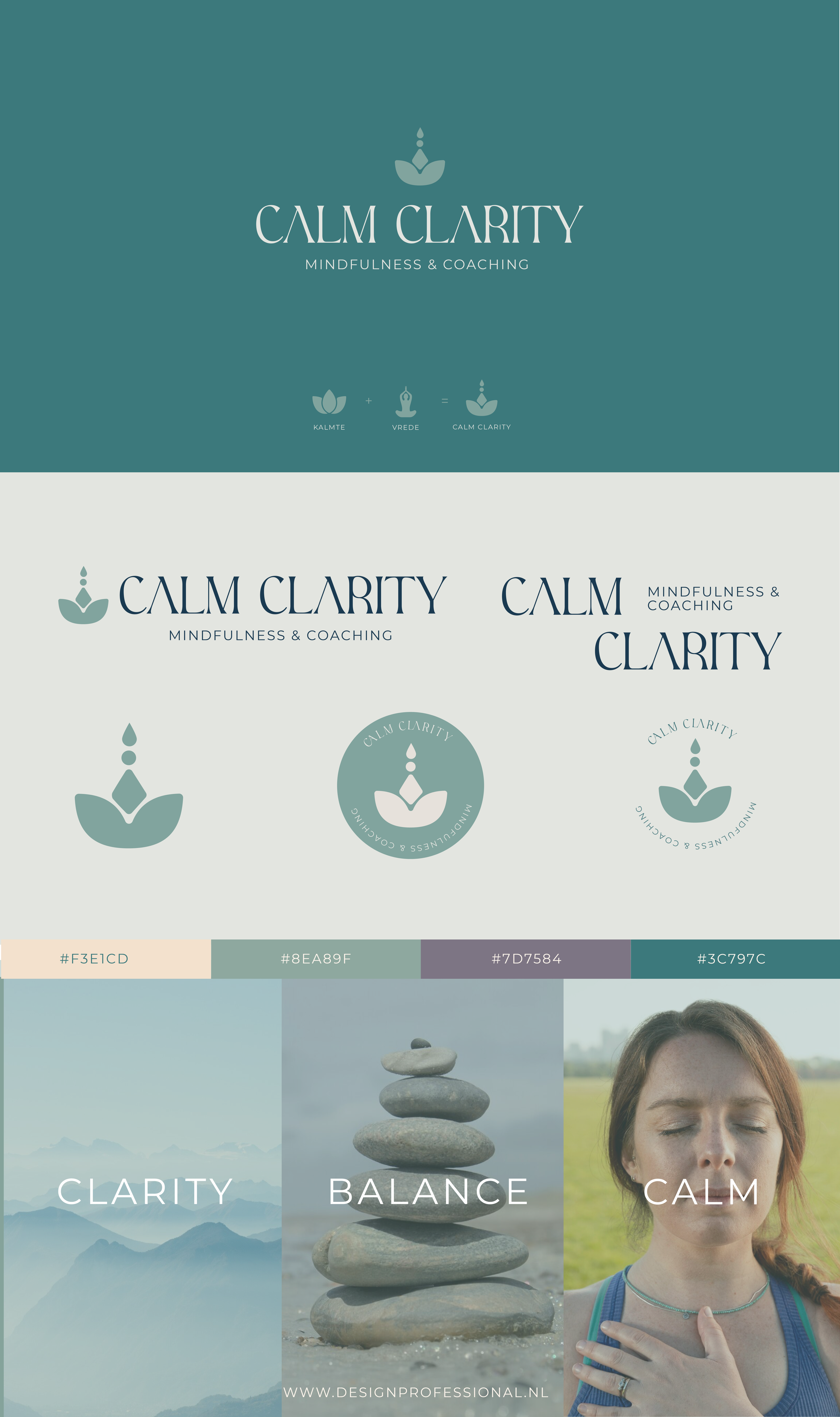 Branding & logo design - Calm Clarity 