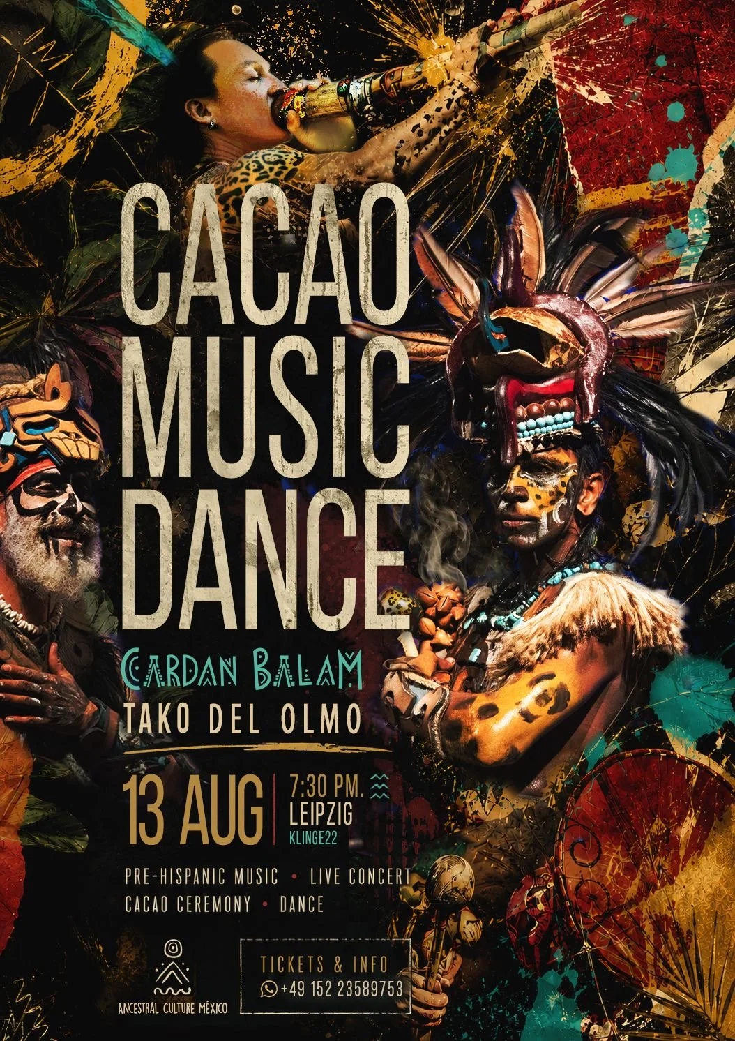 Ancestral Cacao Ceremony & Live Ecstatic Dance