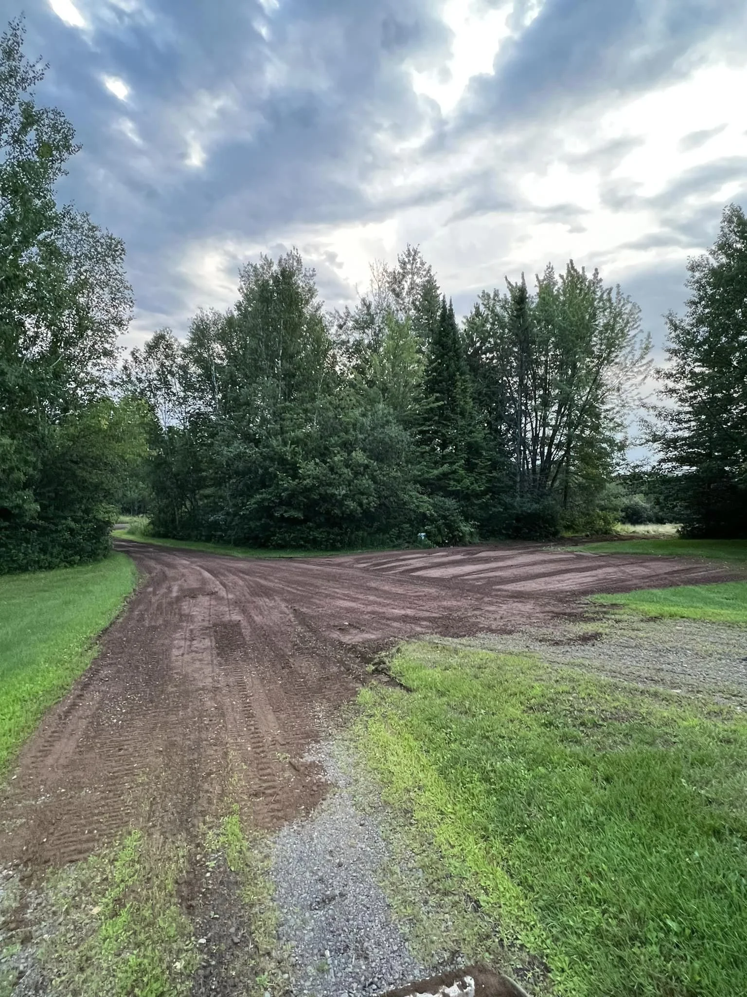 Driveway restoration on caribou lake rd