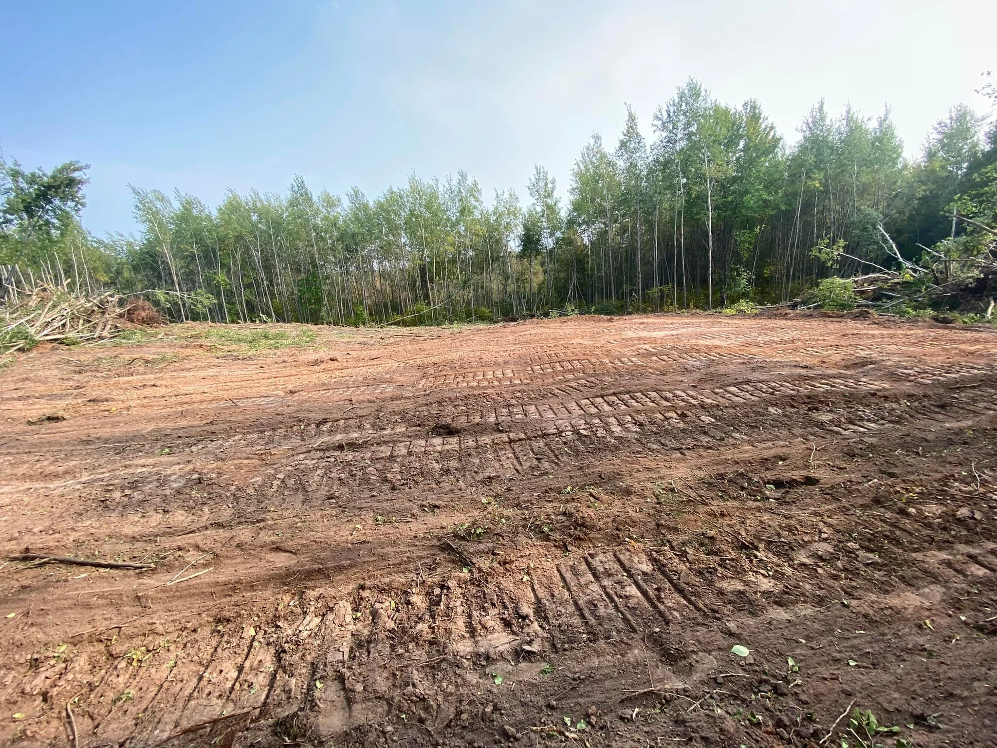 Solon Springs land clearing project