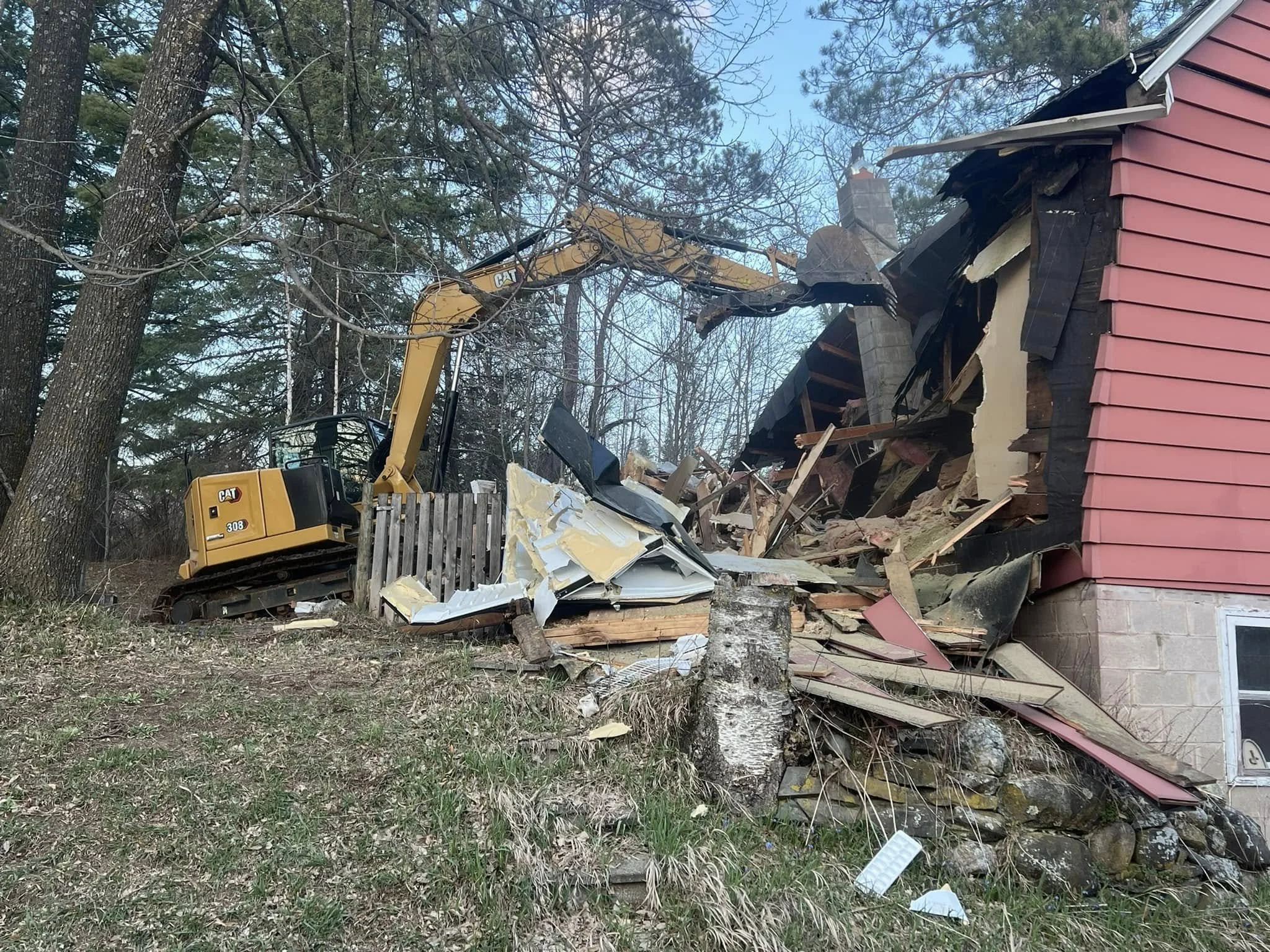 house demo in barnum mn