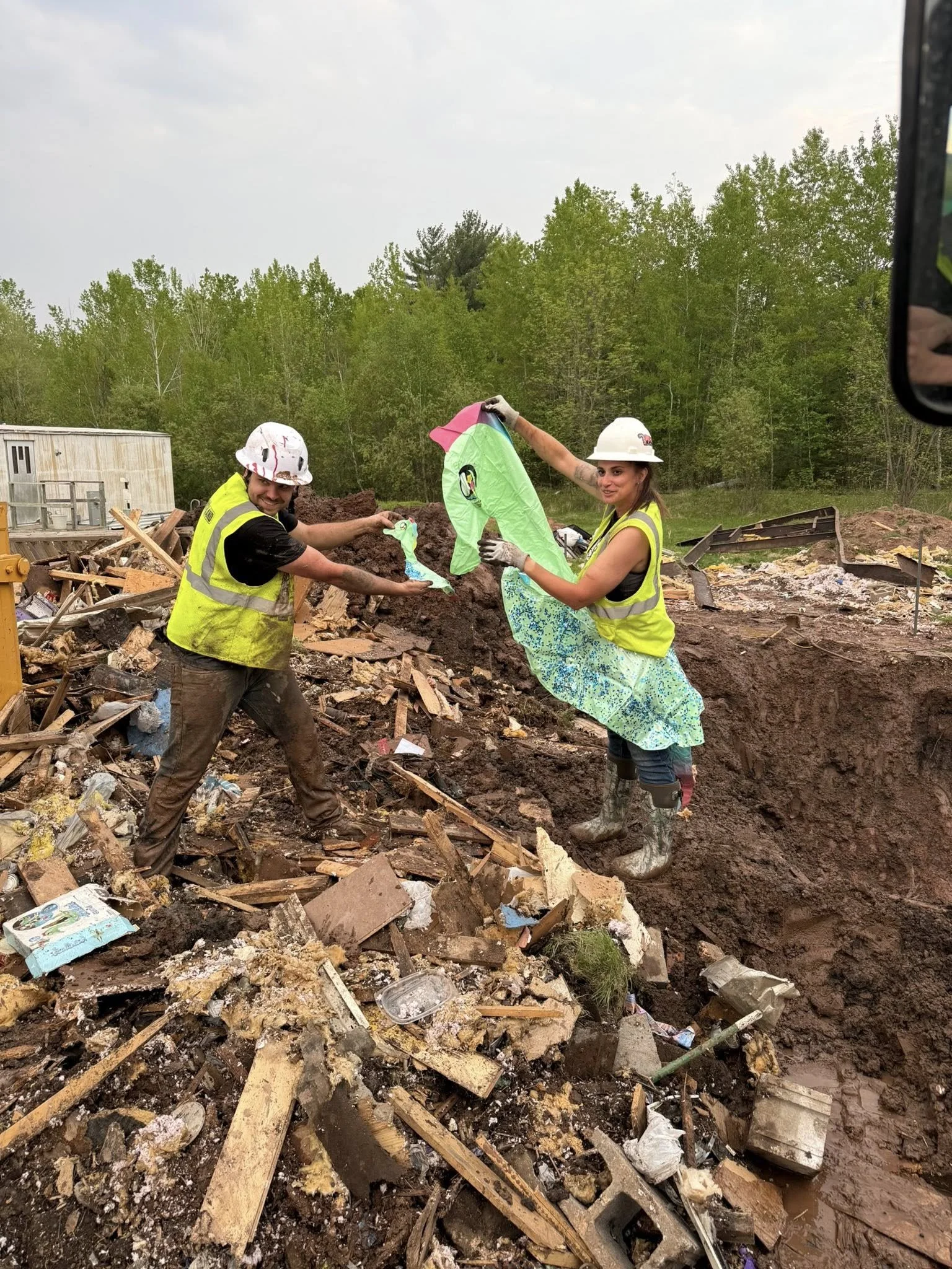 Just having fun at work!