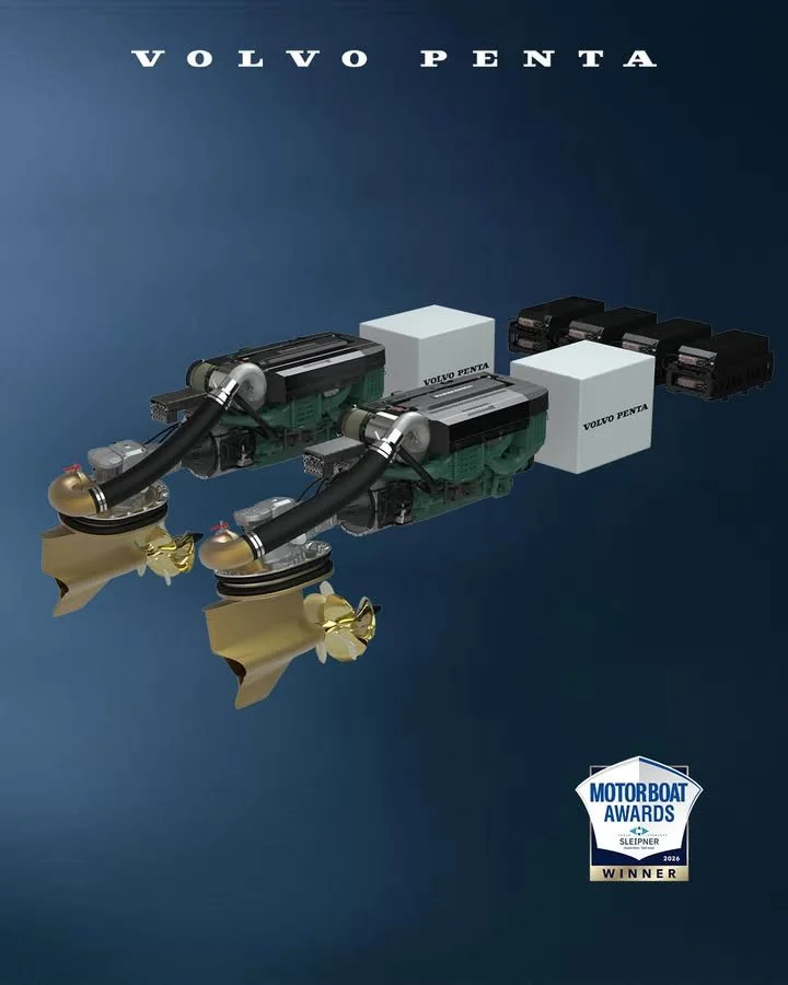Volvo Penta wins Technical Development of the Year 🏆

Volvo Penta has been awarded Technical Development of the Year at the Motor Boat Awards 2026 for its Hybrid Electric IPS propulsion.

The award was presented on 20 January at the D&uuml;sseldorf 