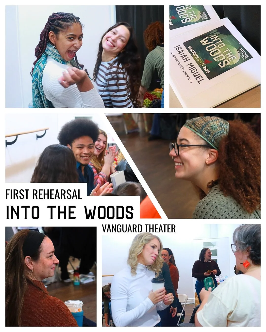 The cast has gathered, the music has begun, and the magic is already in the air. 🌲✨
Our Into the Woods family is officially in rehearsal &mdash; and this one is going to be something special.
Join us this holiday season for a story about wishes, cho