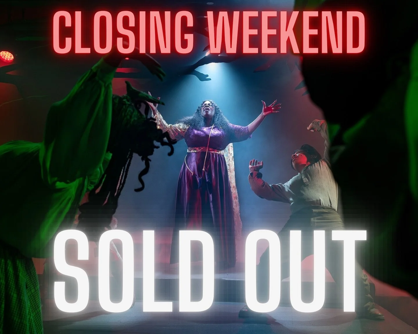 A sold-out final weekend of Into the Woods.
As we approach our closing performance tonight, we&rsquo;re filled with gratitude.

Thank you to our VanFam, old and new, for showing up, engaging deeply, and sharing this experience with us. At Vanguard Th