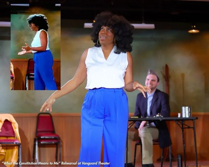 What does it mean to truly consider someone else&rsquo;s perspective?

That question sits at the center of What the Constitution Means to Me at Vanguard Theater. These moments from rehearsal offer a glimpse into the process behind a piece that invite