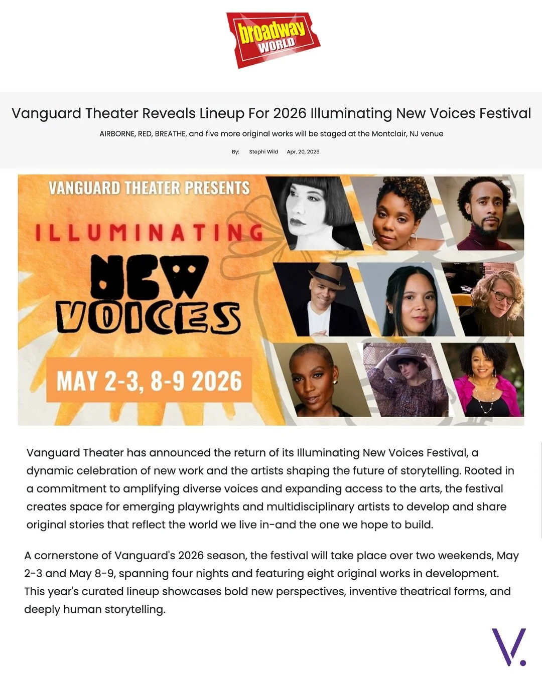Illuminating New Voices is only a few weeks away! Swipe for a closer look at why these pieces were chosen and the vision behind this festival, Illuminating New Voices is built to uplift  playwrights and center urgent, original storytelling on our sta