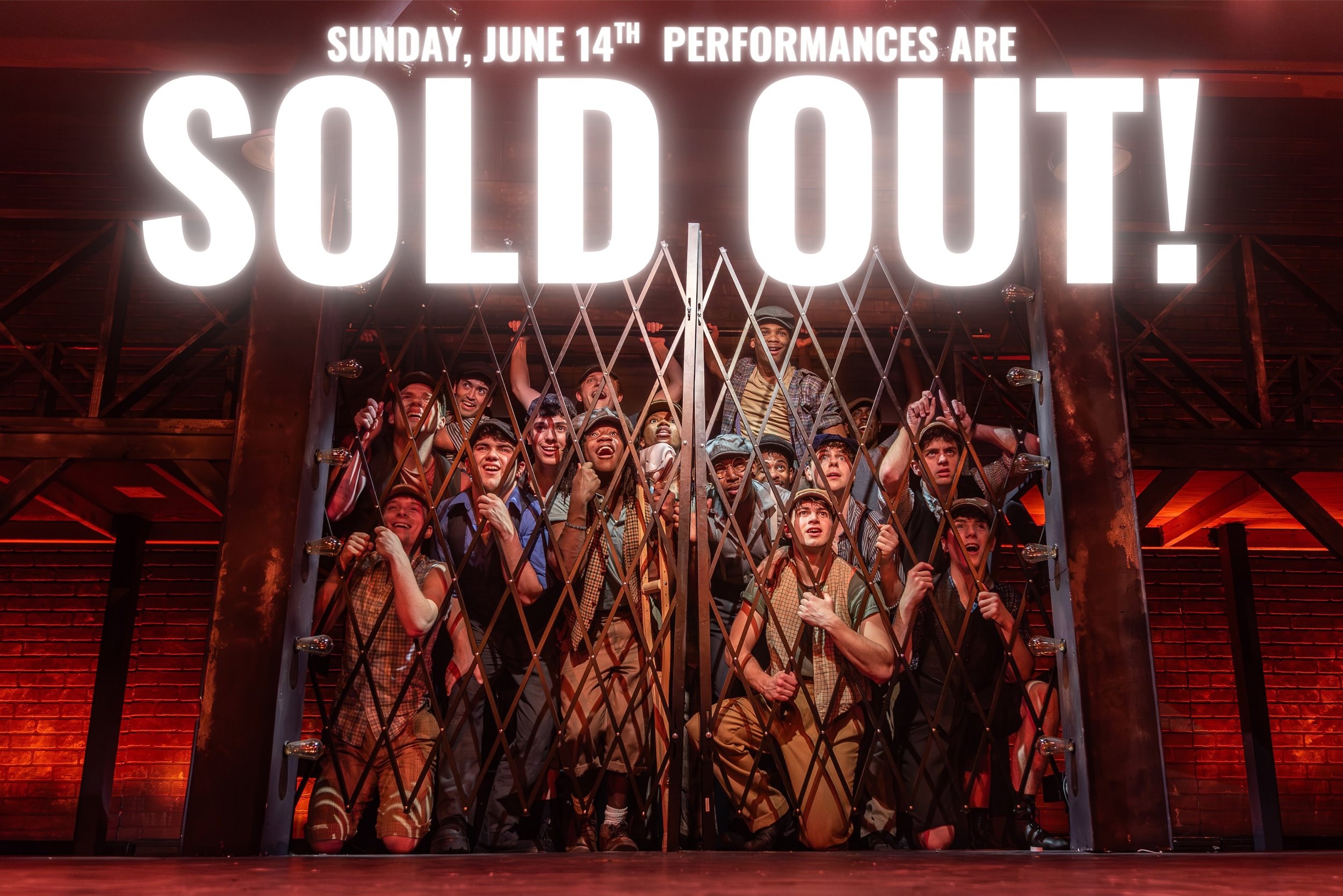 EXTRA EXTRA! We heard Sunday performances of Newsies is already sold out! And there's only about 4 more tickets for opening night!

If you're planning to see Newsies at Vanguard Theater, we suggest you get your tickets ASAP!

Disneys NEWSIES runs fro